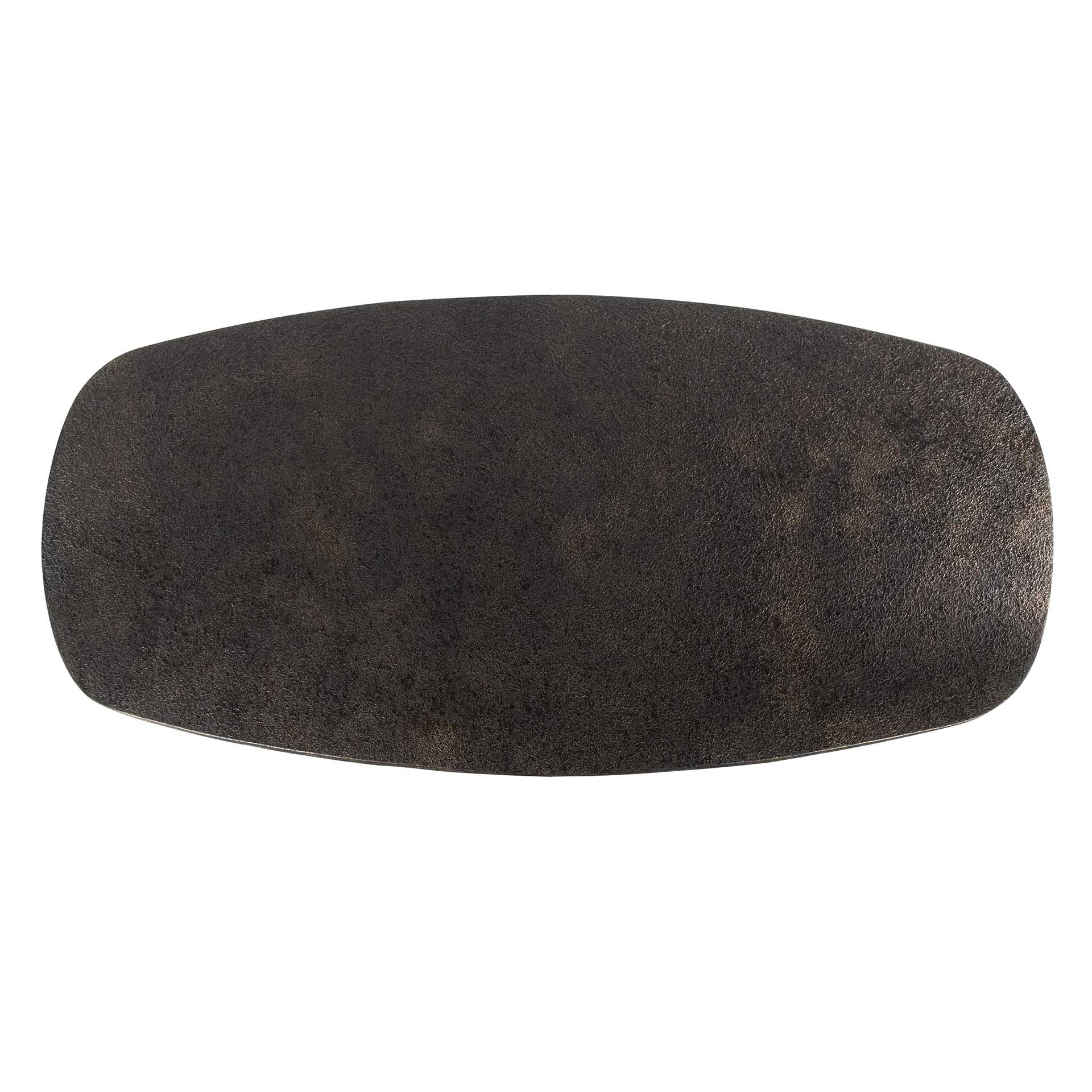 Dining table Metallic Danish oval 215 cm - Gray