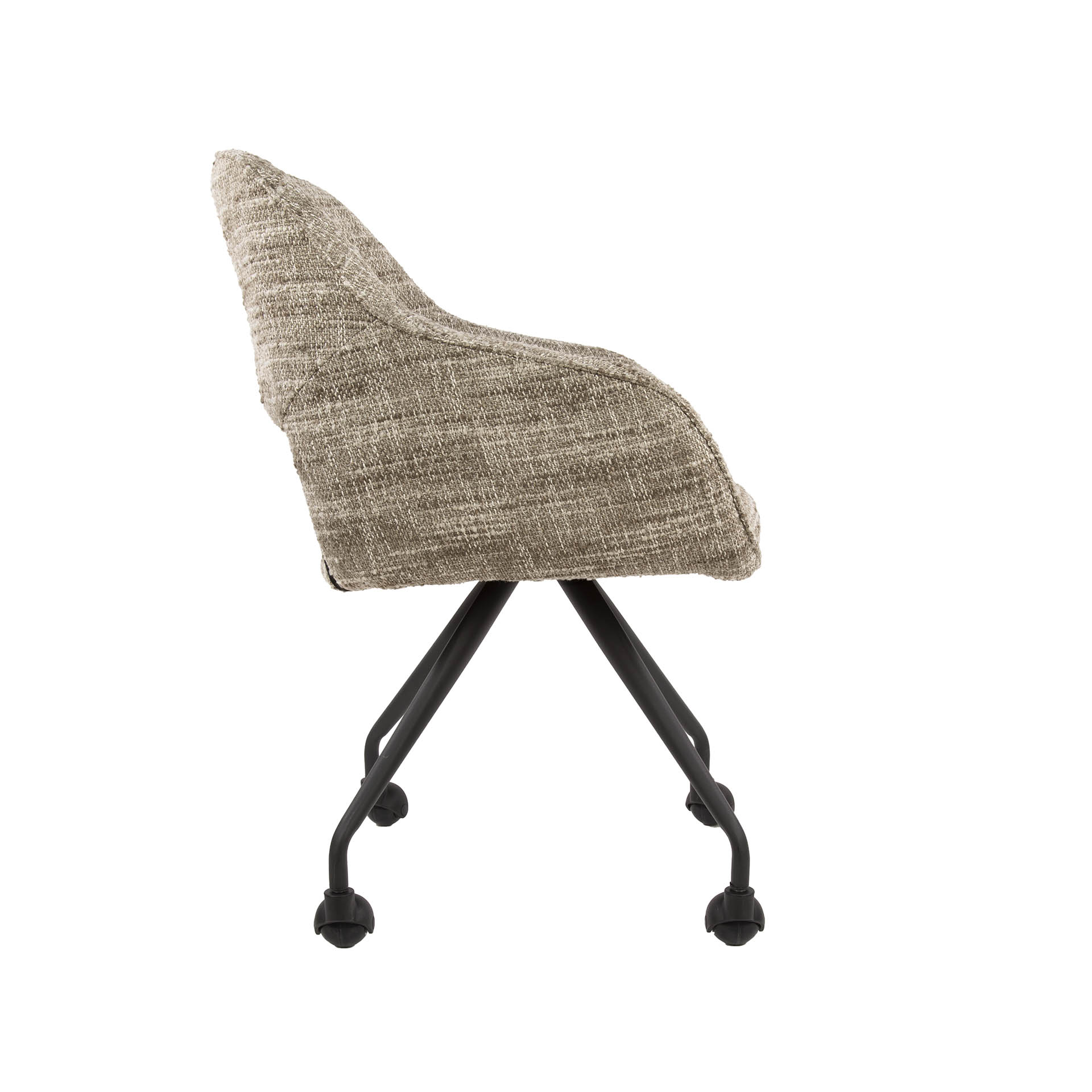 Armchair spring wheels VPE2 / Eagle sand color