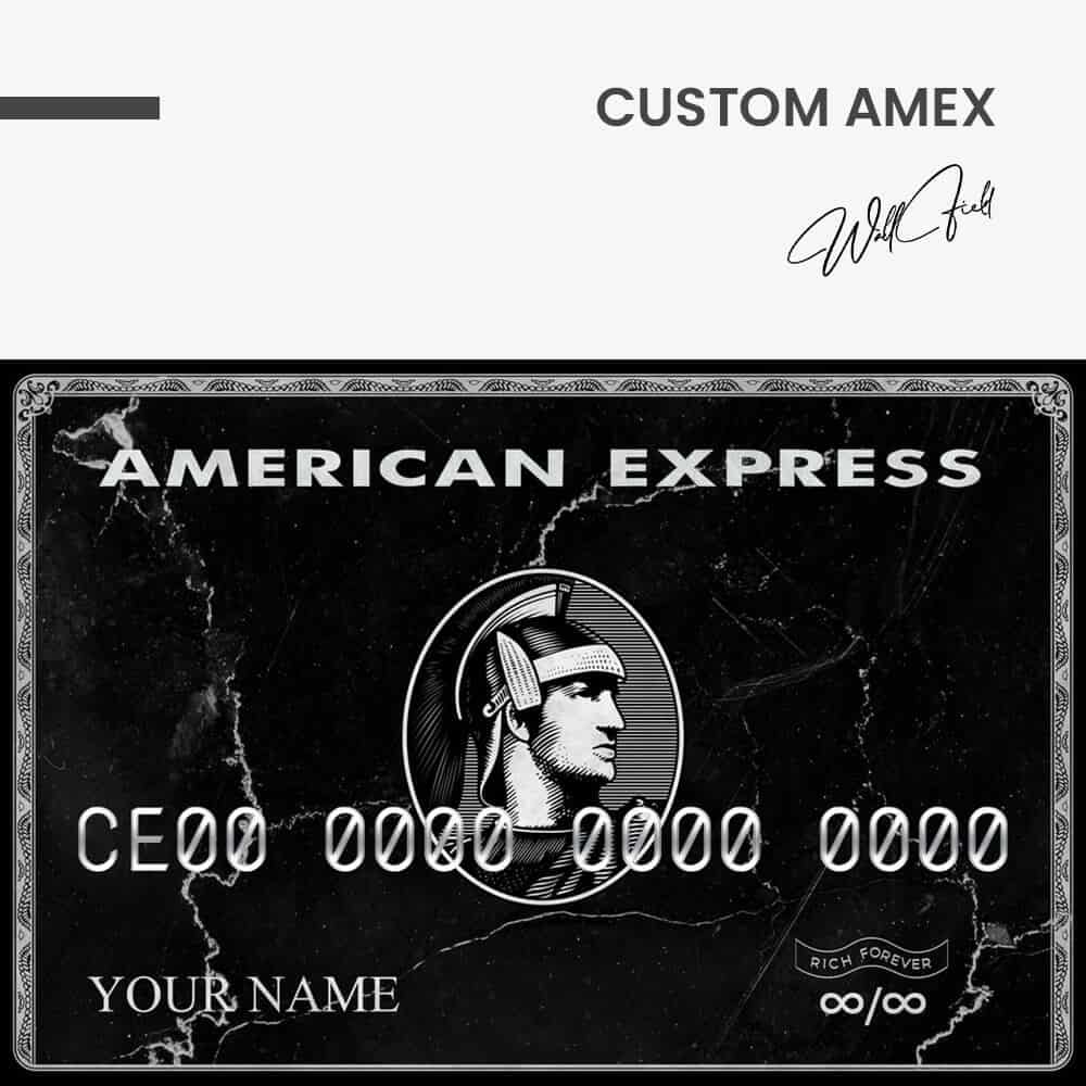 Custom Amex - Glass