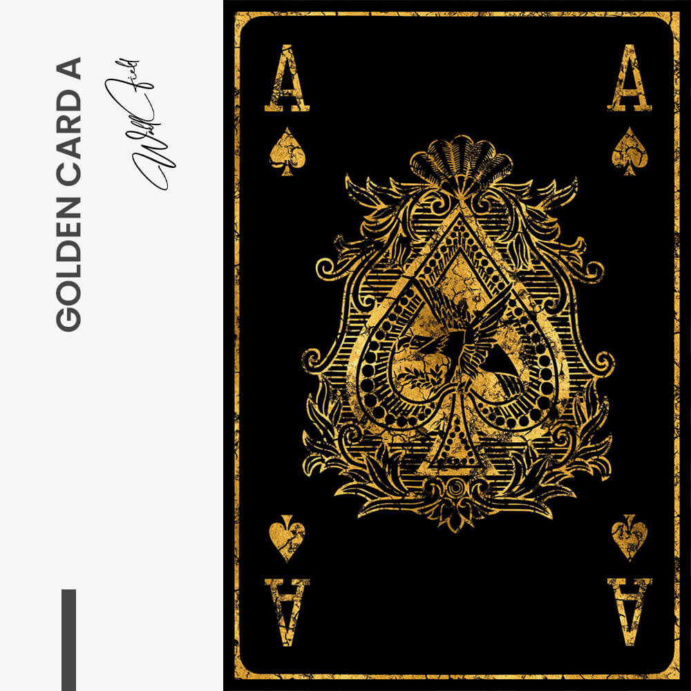 Golden Card A – Glass