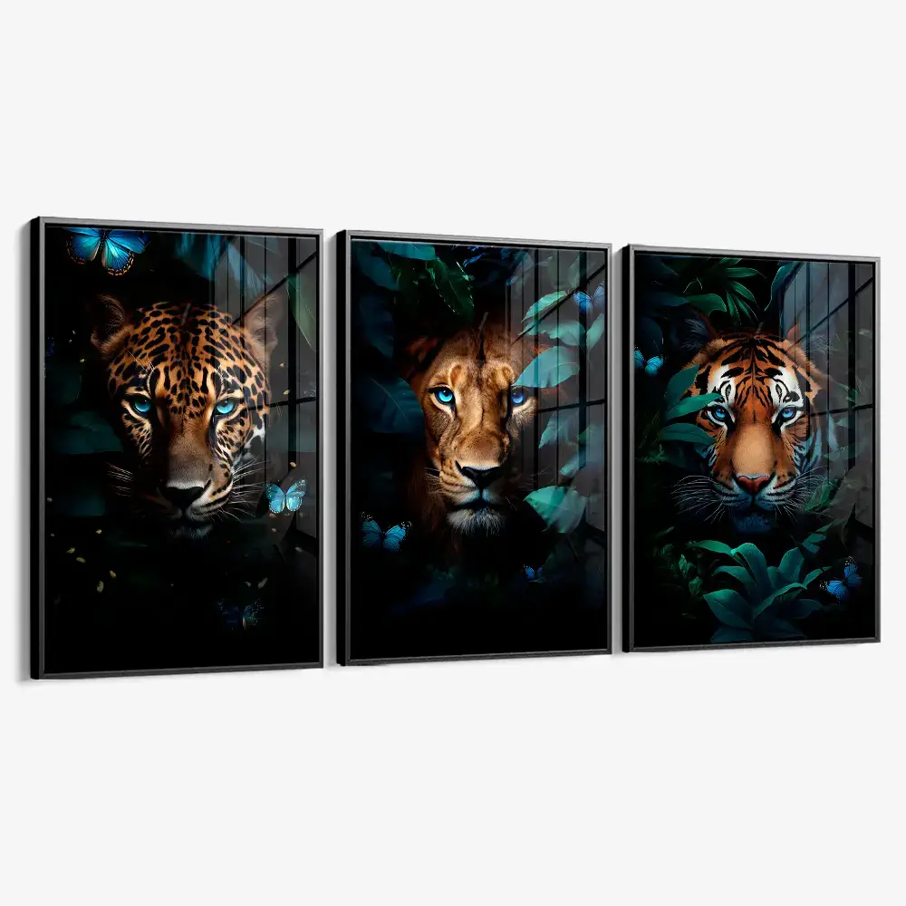 Bundle: "Jungle Animals" (3x) – Vidrio