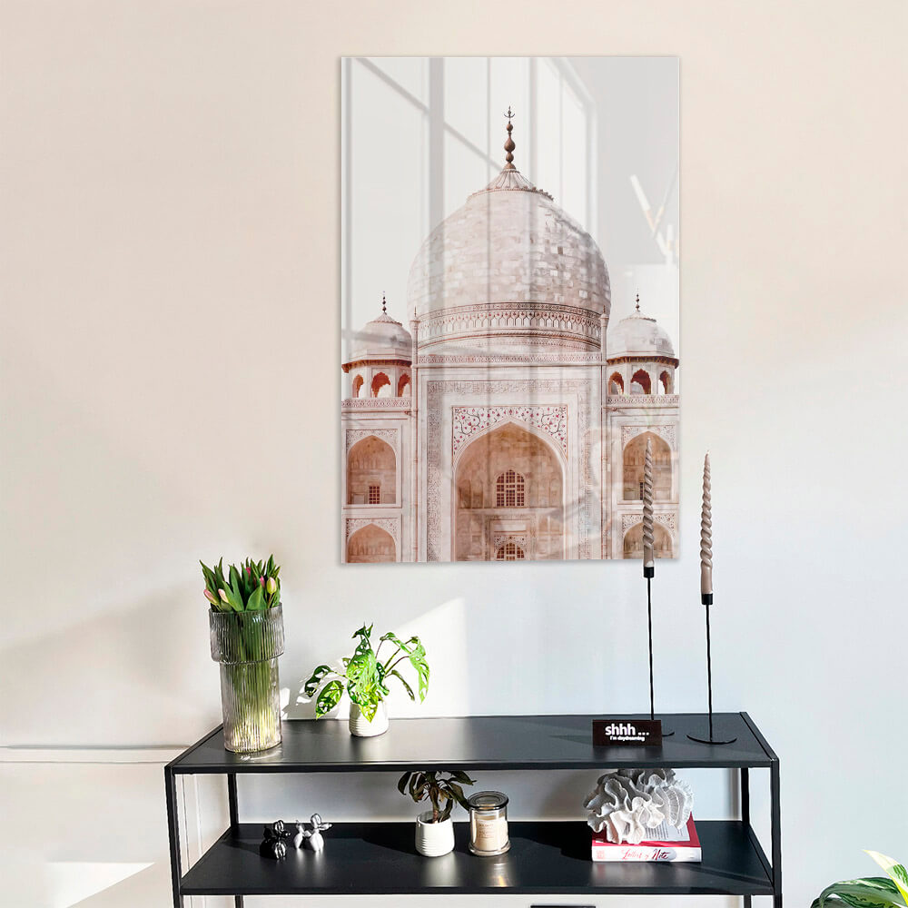Taj Mahal Closeup – Vidrio