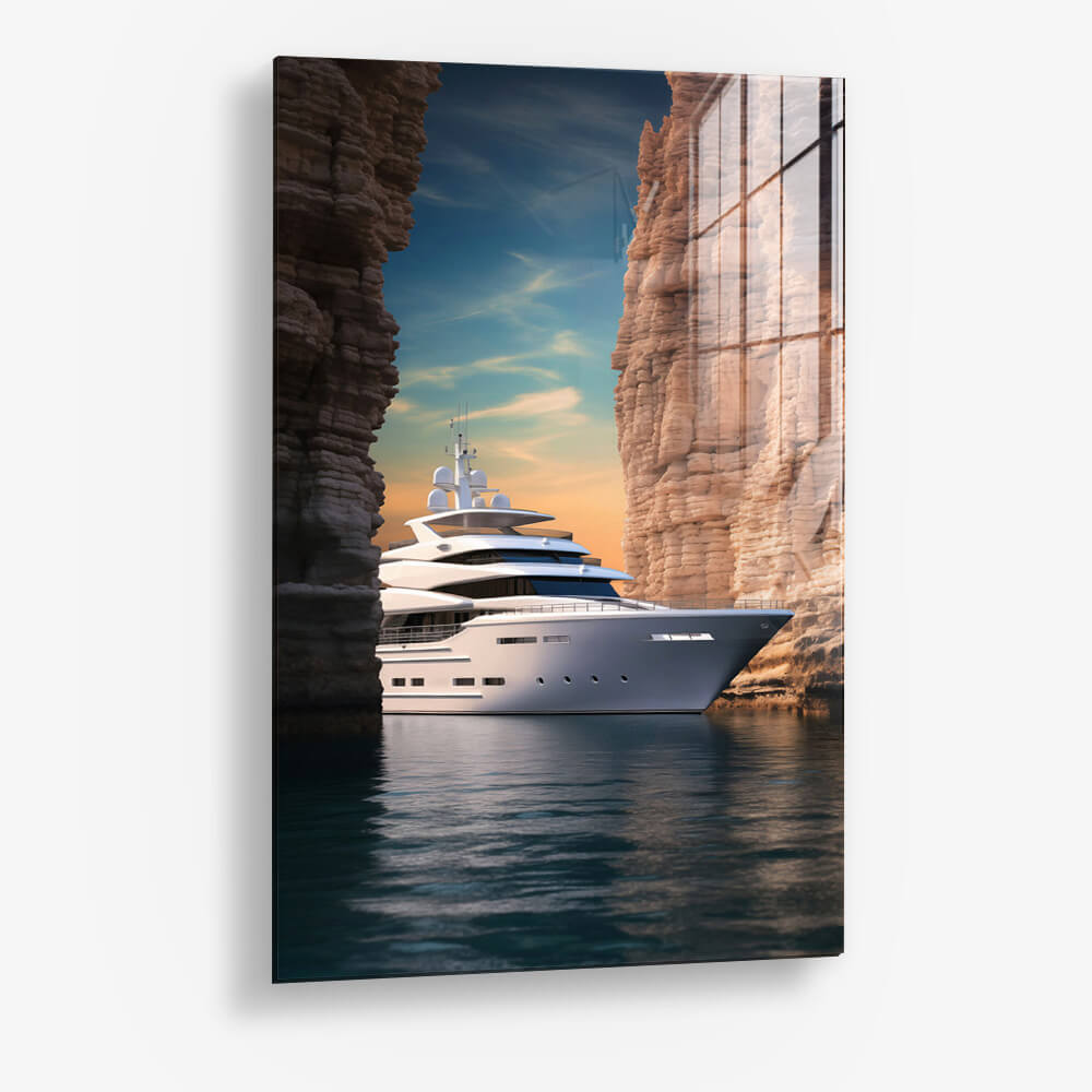 Sunset Yacht II – Vidrio