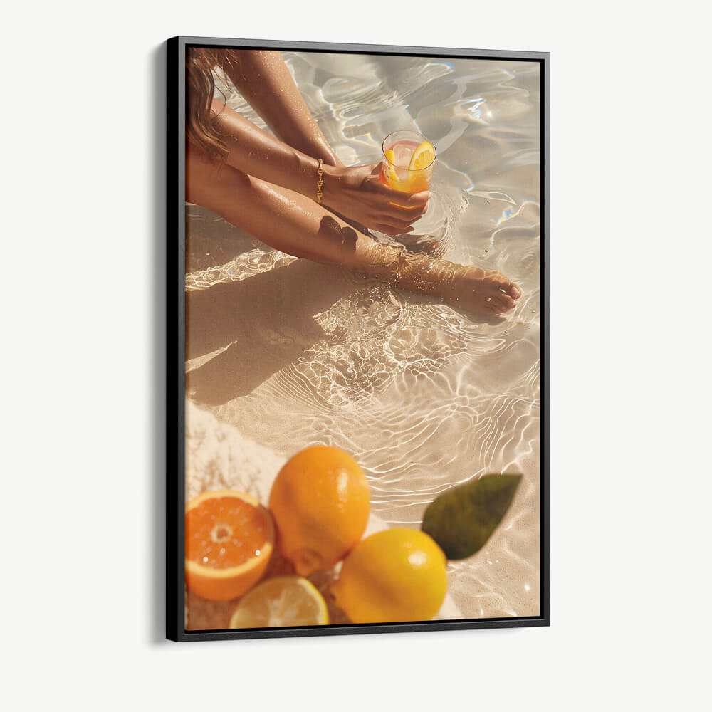 "Fruits at the beach"