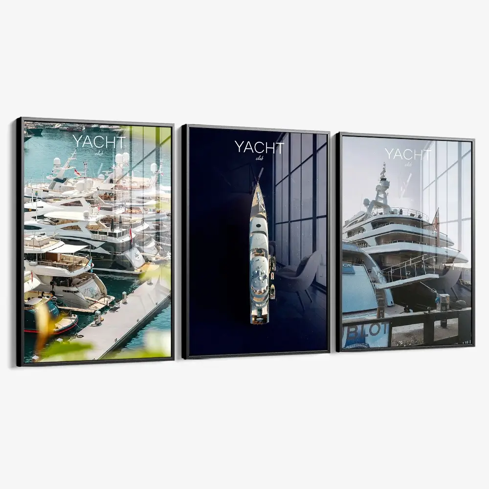 Bundle: "Yacht Club" (3x) – Glass