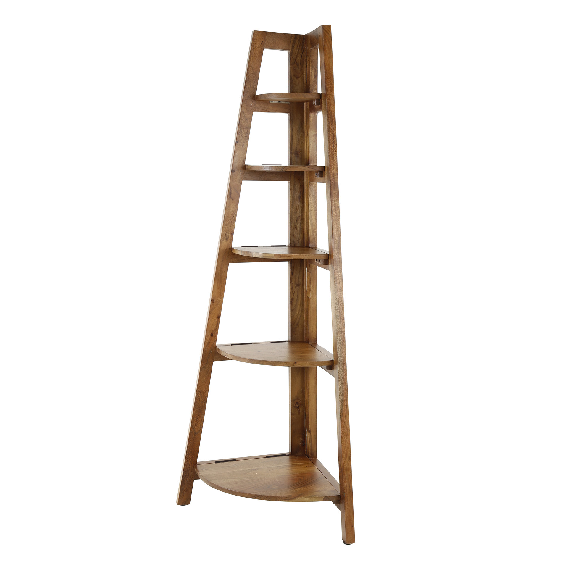 Corner rack Angle - Solid acacia sand