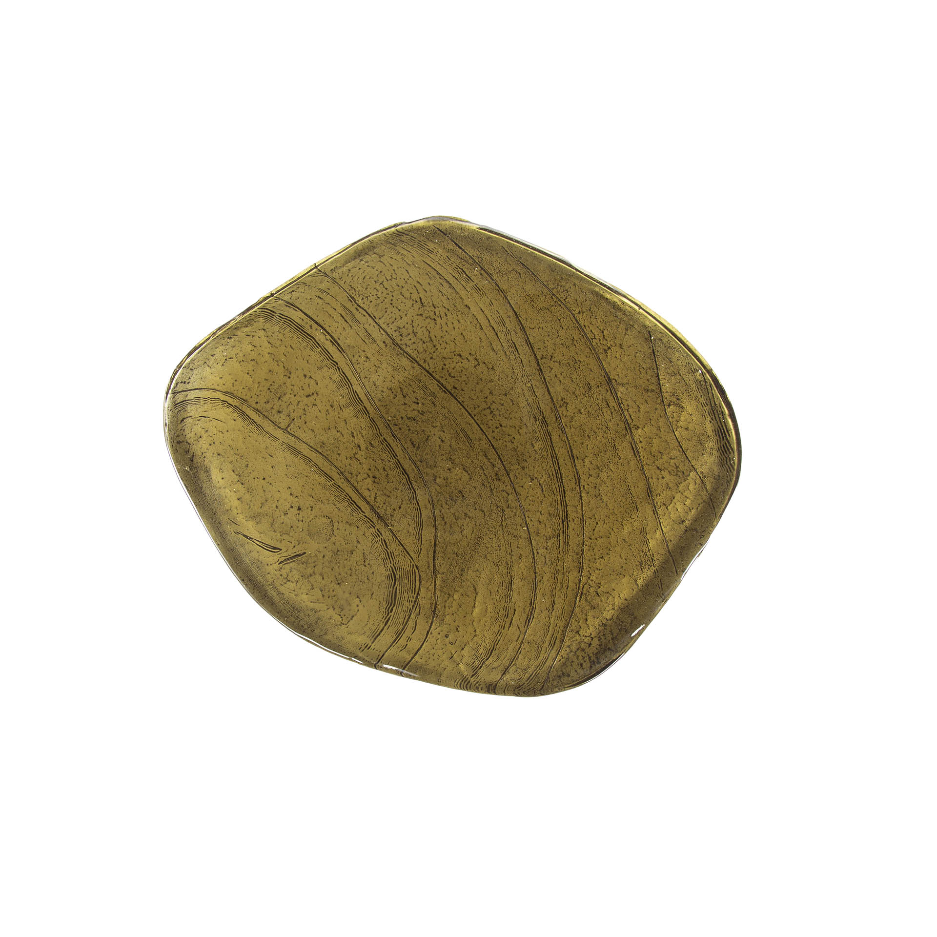 Side table Eclipse low - Antique gold