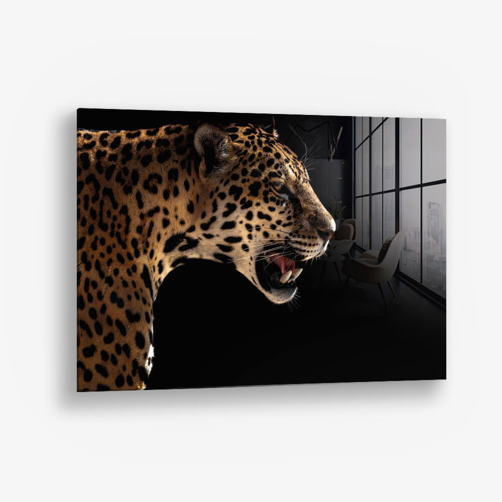 Horizontal Jaguar – Vidrio