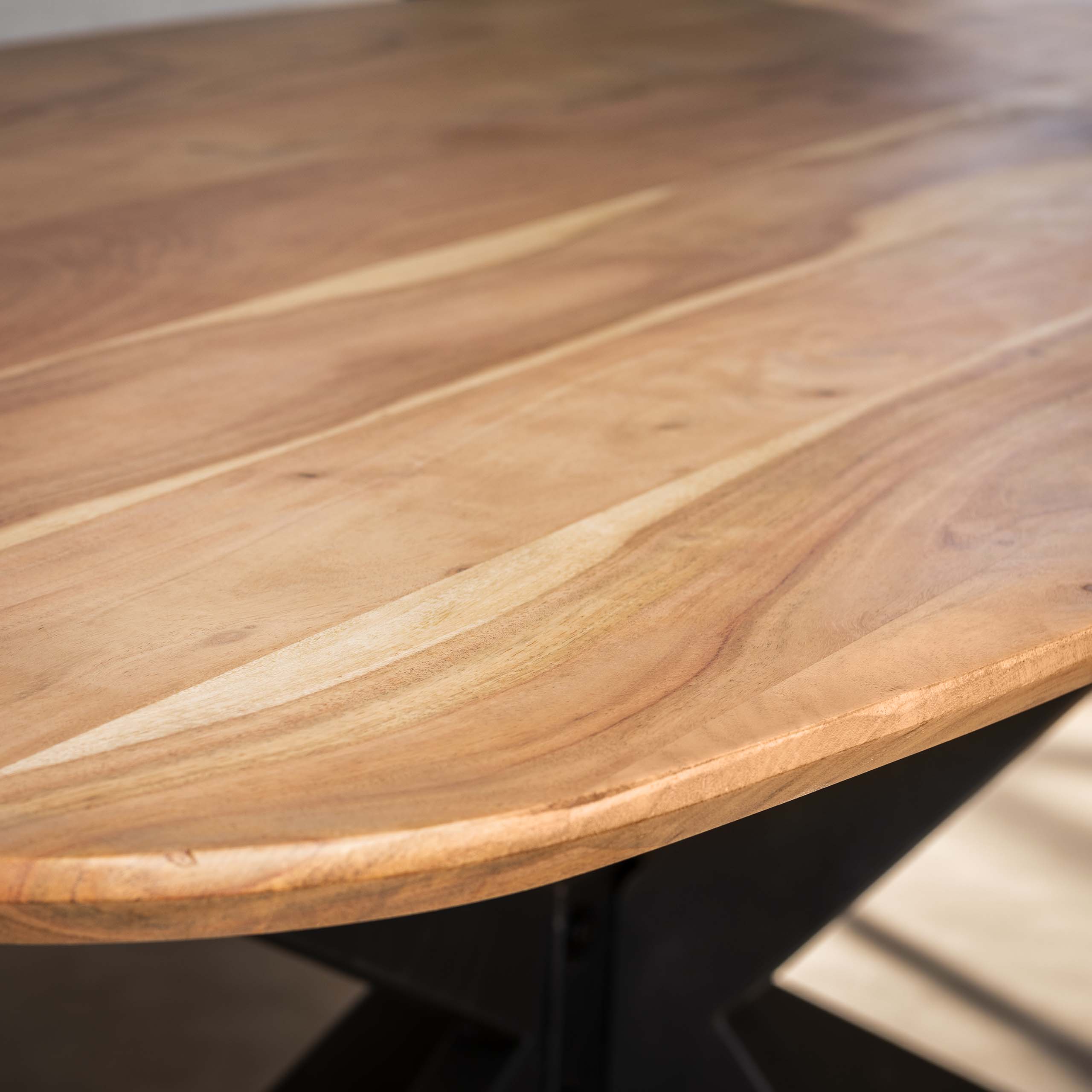 Dining room table 215 Arhus solid / Solid acacia natural