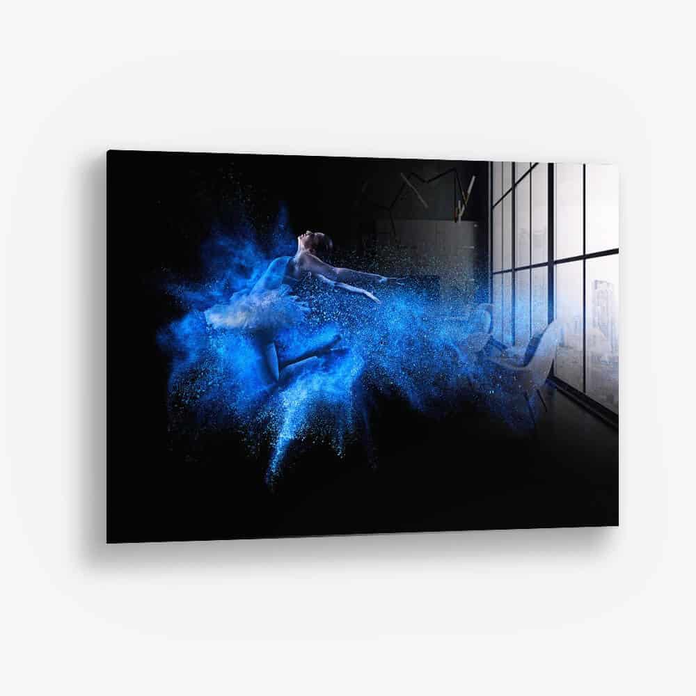 The Blue Dancer – Glass