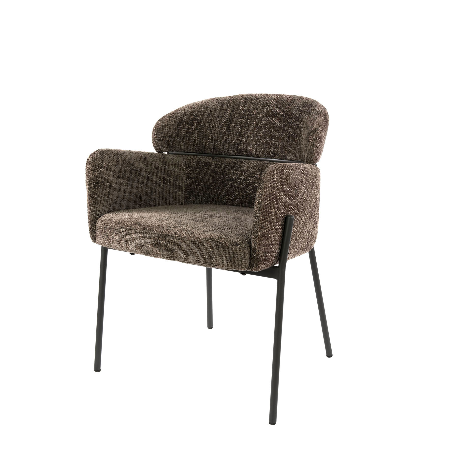 Armchair Curva - packed per 2 - Hoven taupe