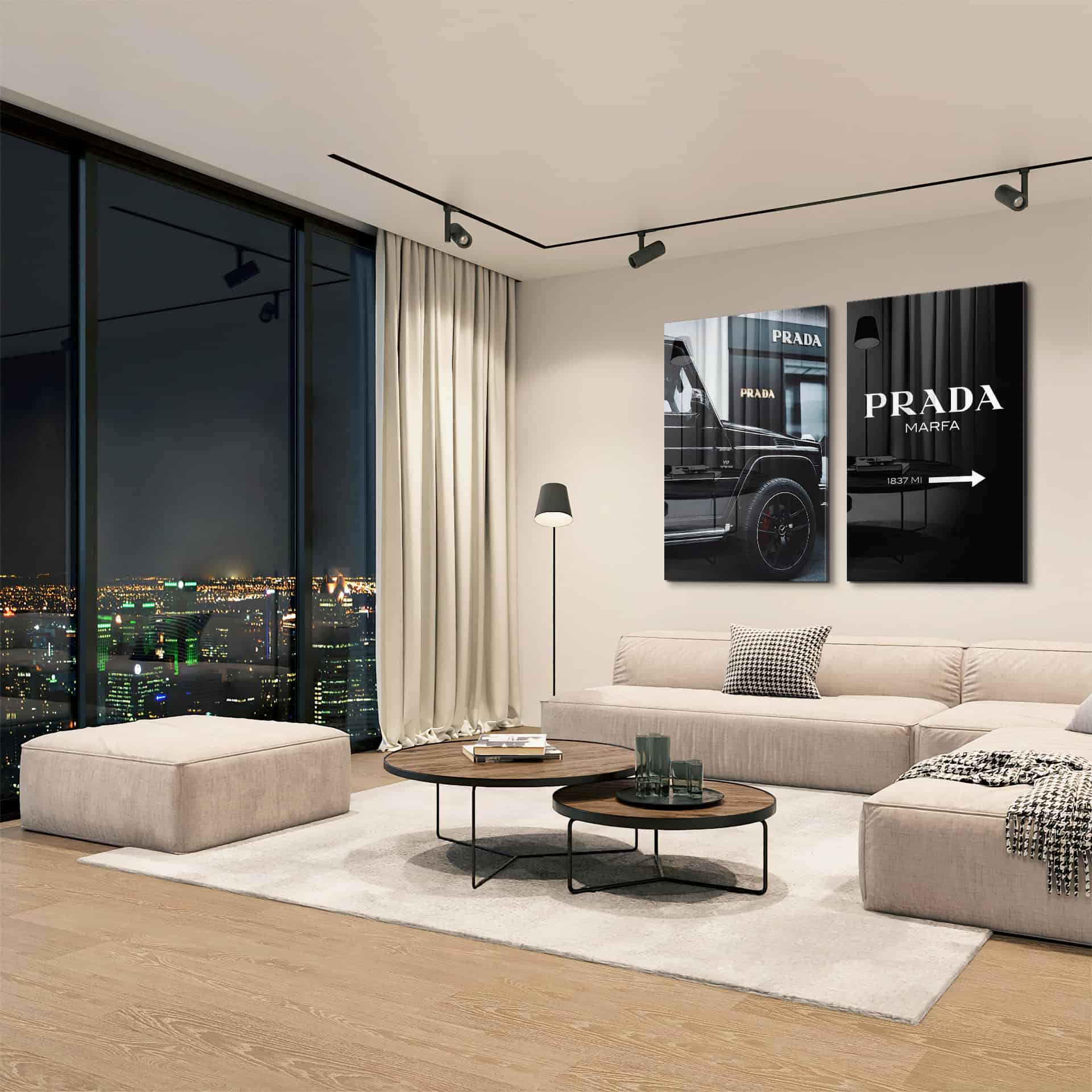 Bundle: "Prada Noir" (2x) - Glass