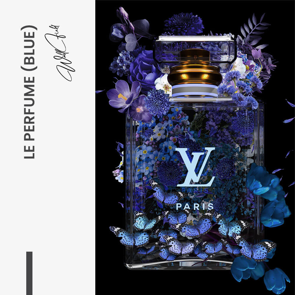 Le Perfume (Blue) – Vidrio