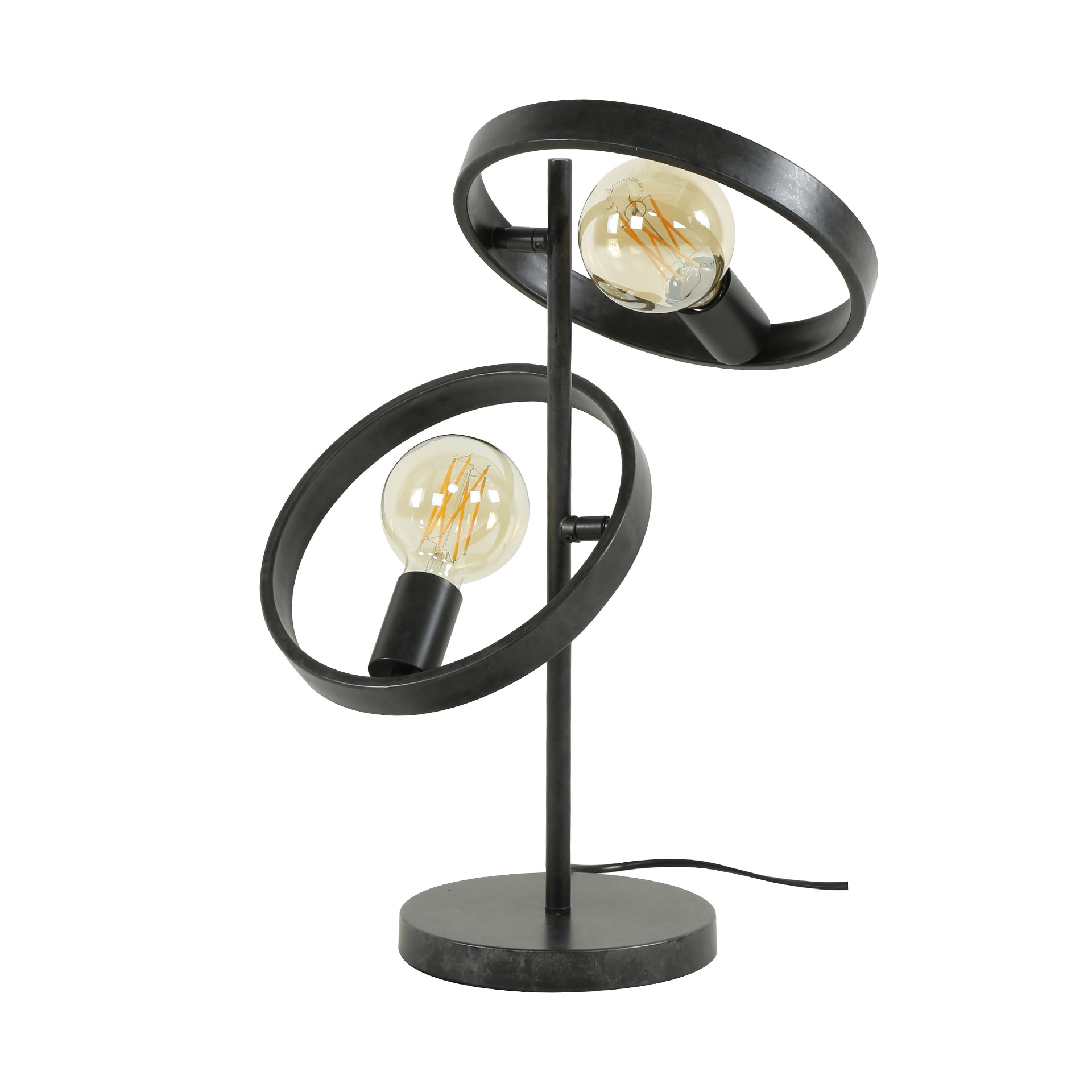 Table lamp 2L hover / Charcoal