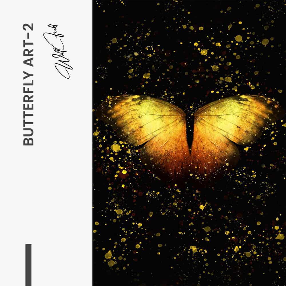 Butterfly Art III – Glass