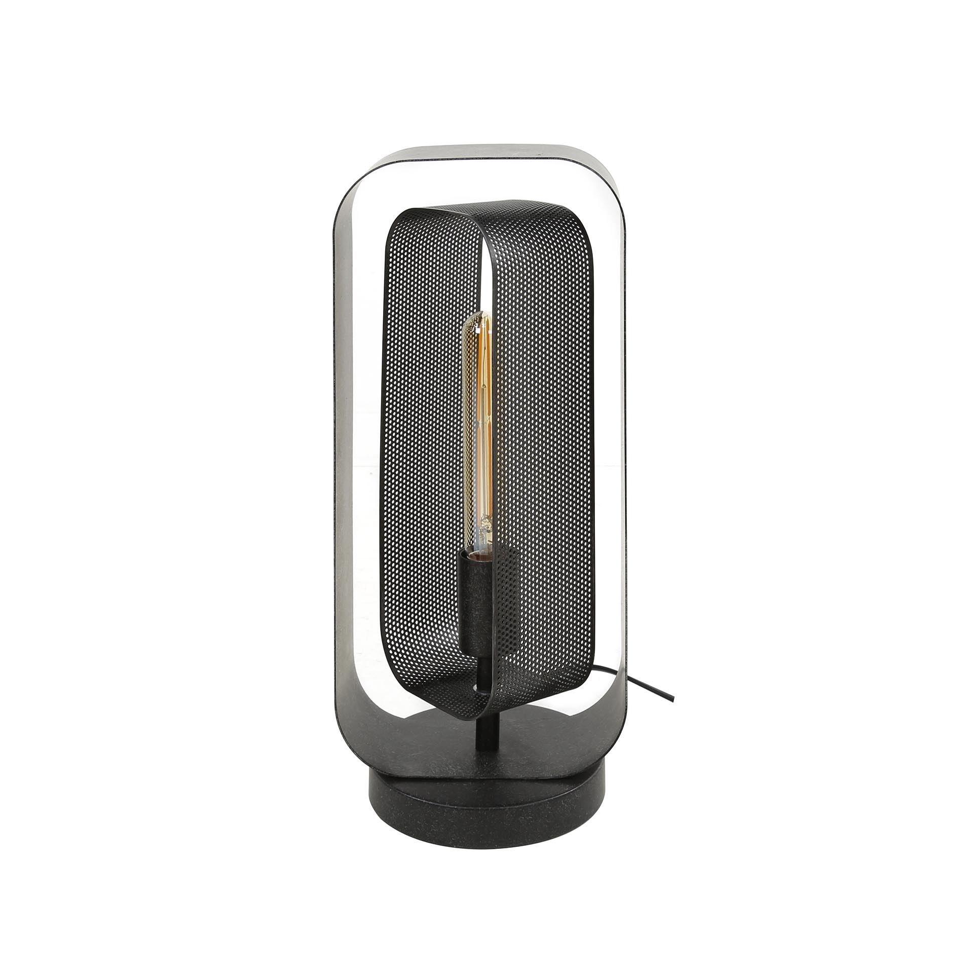 Table lamp 1L mesh rotate / Artic black