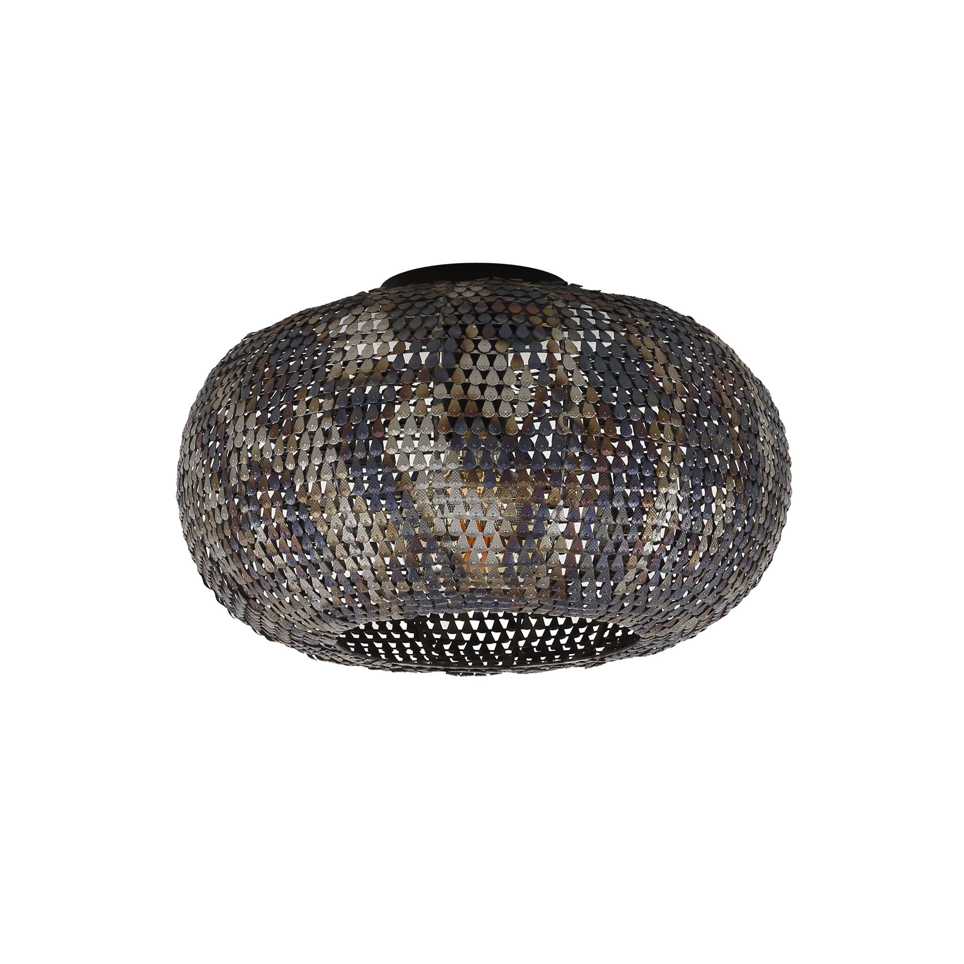 Ceiling lamp Ø40 armor / Black brown