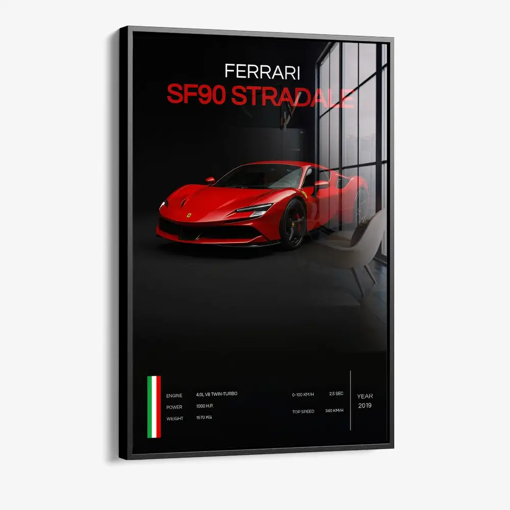 Hypercars – Ferrari SF90 Stradale – Vidrio