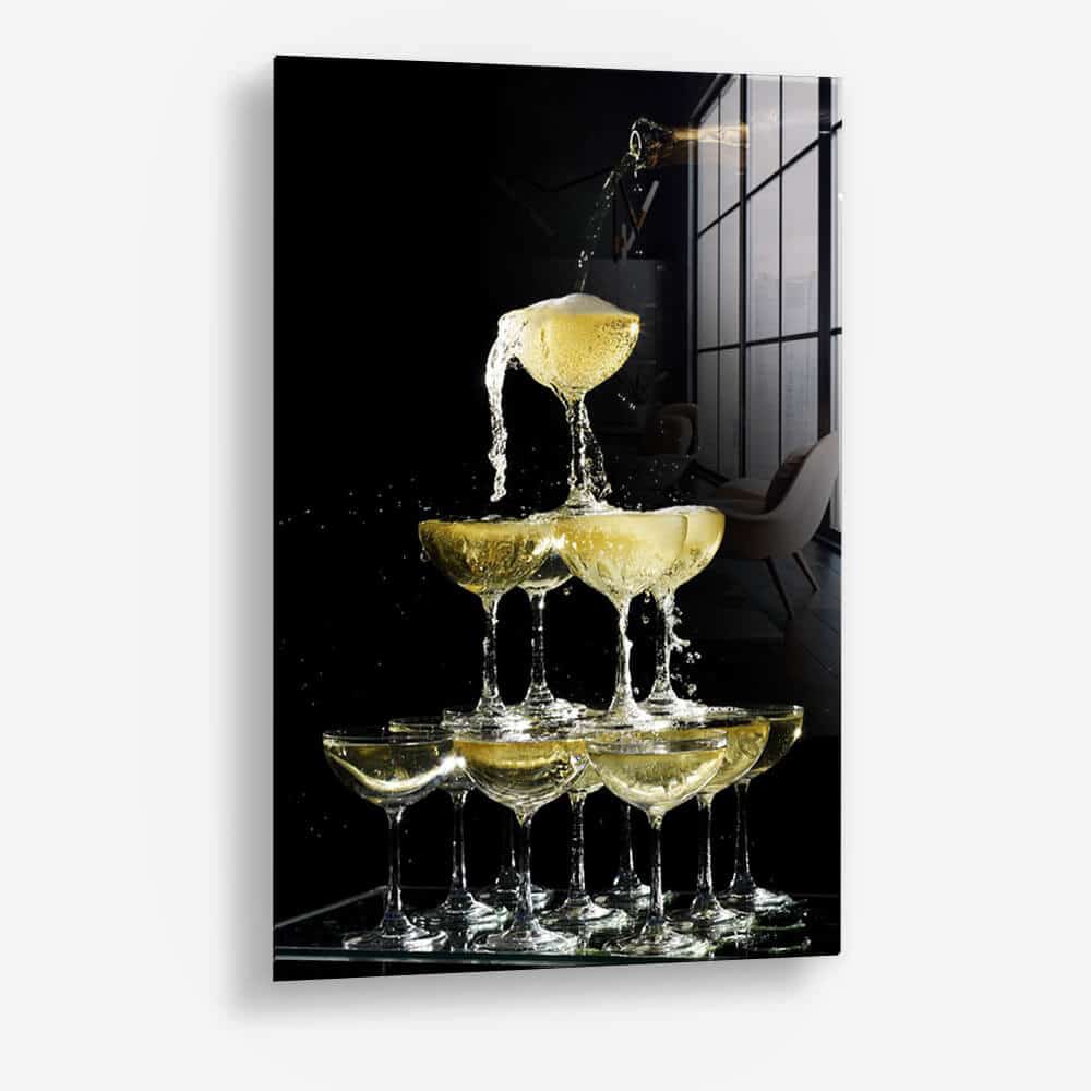 Champagne Fountain – Vidrio