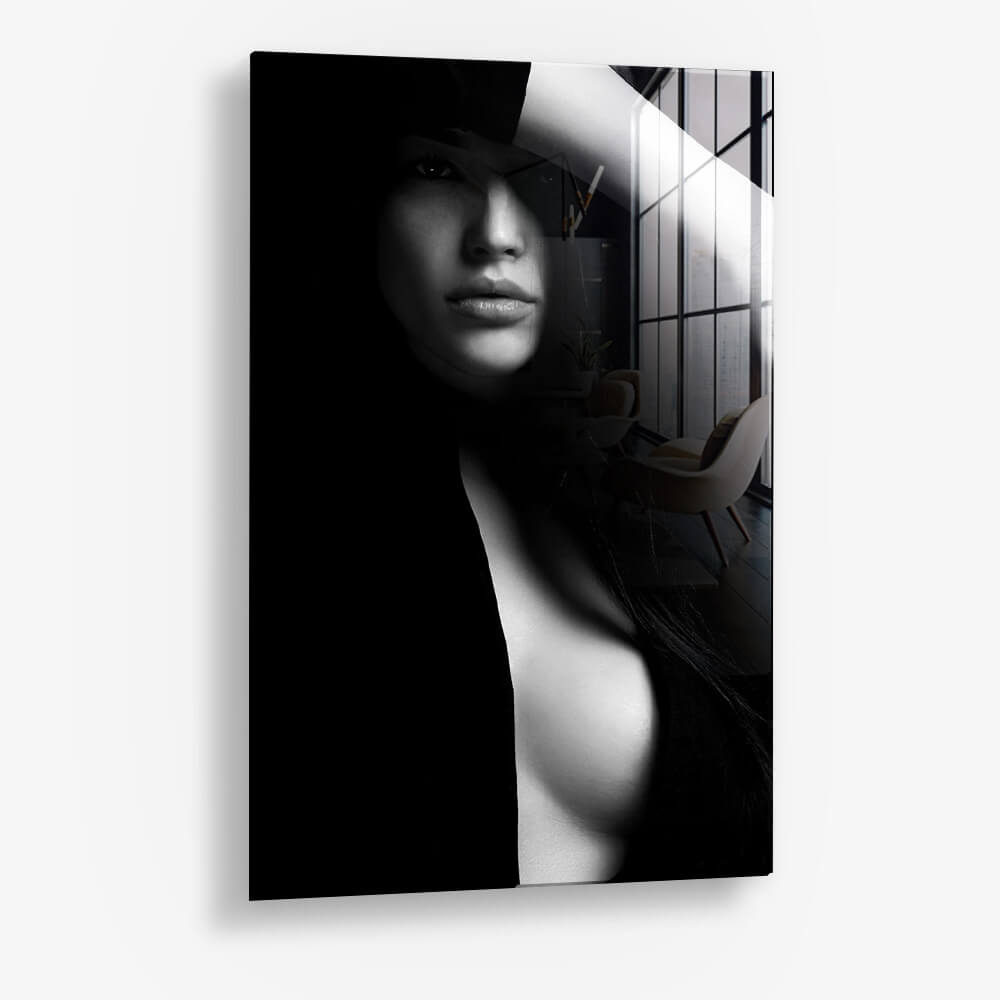Woman's Silhouette – Vidrio