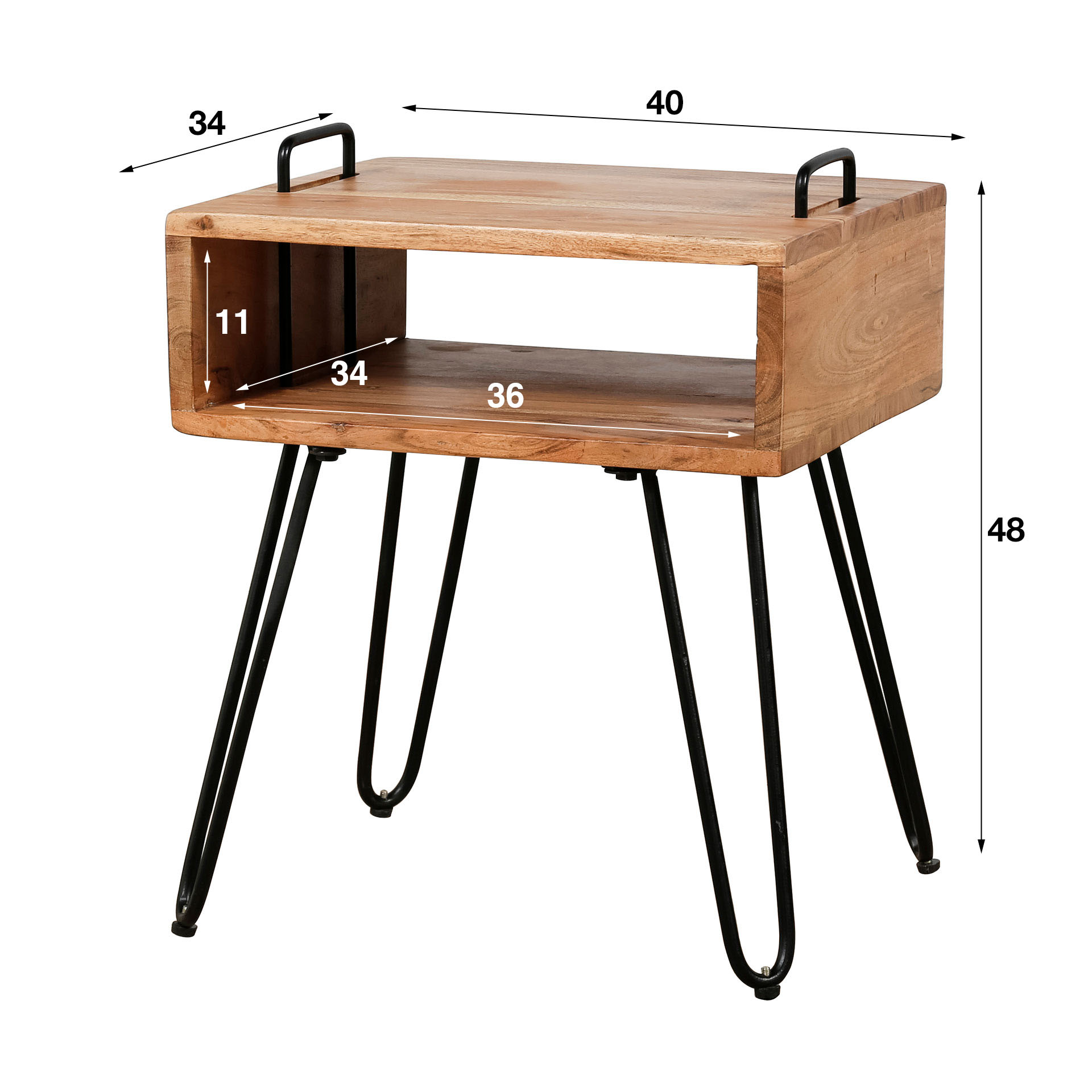 Bedside table Peinture