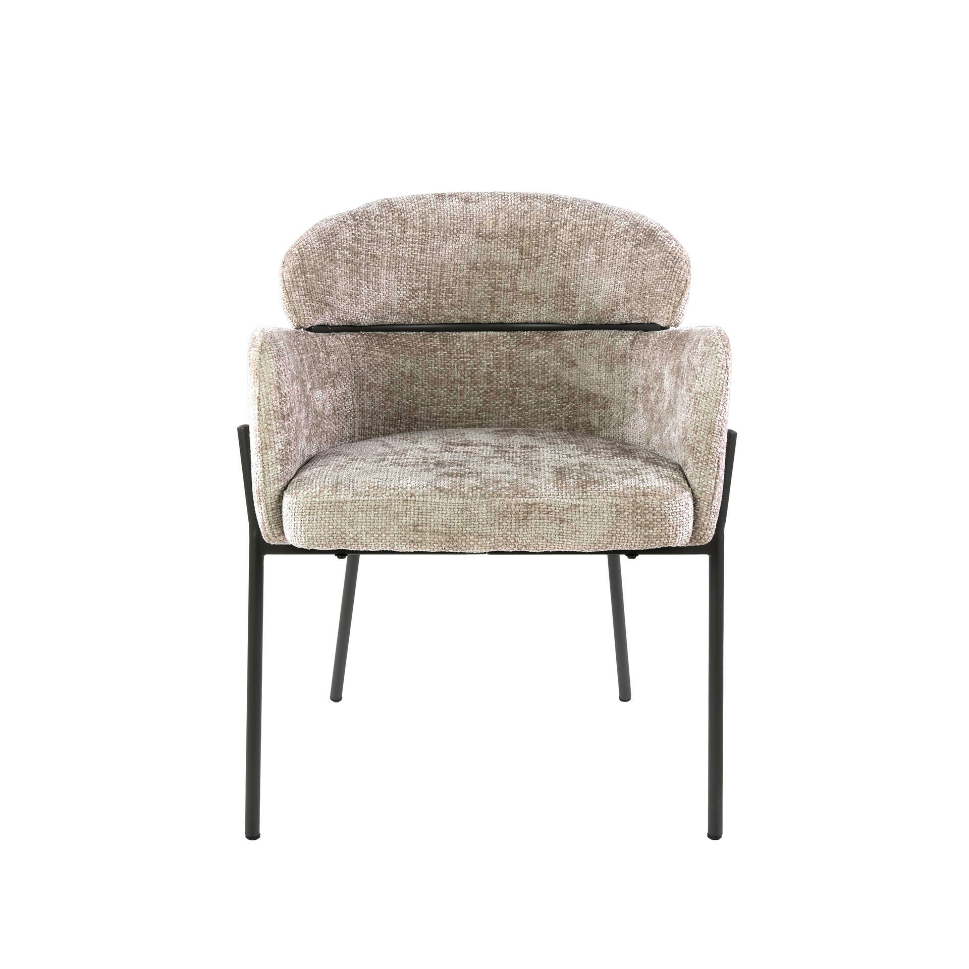 Armchair Curva - set of 2 - Hoven sand