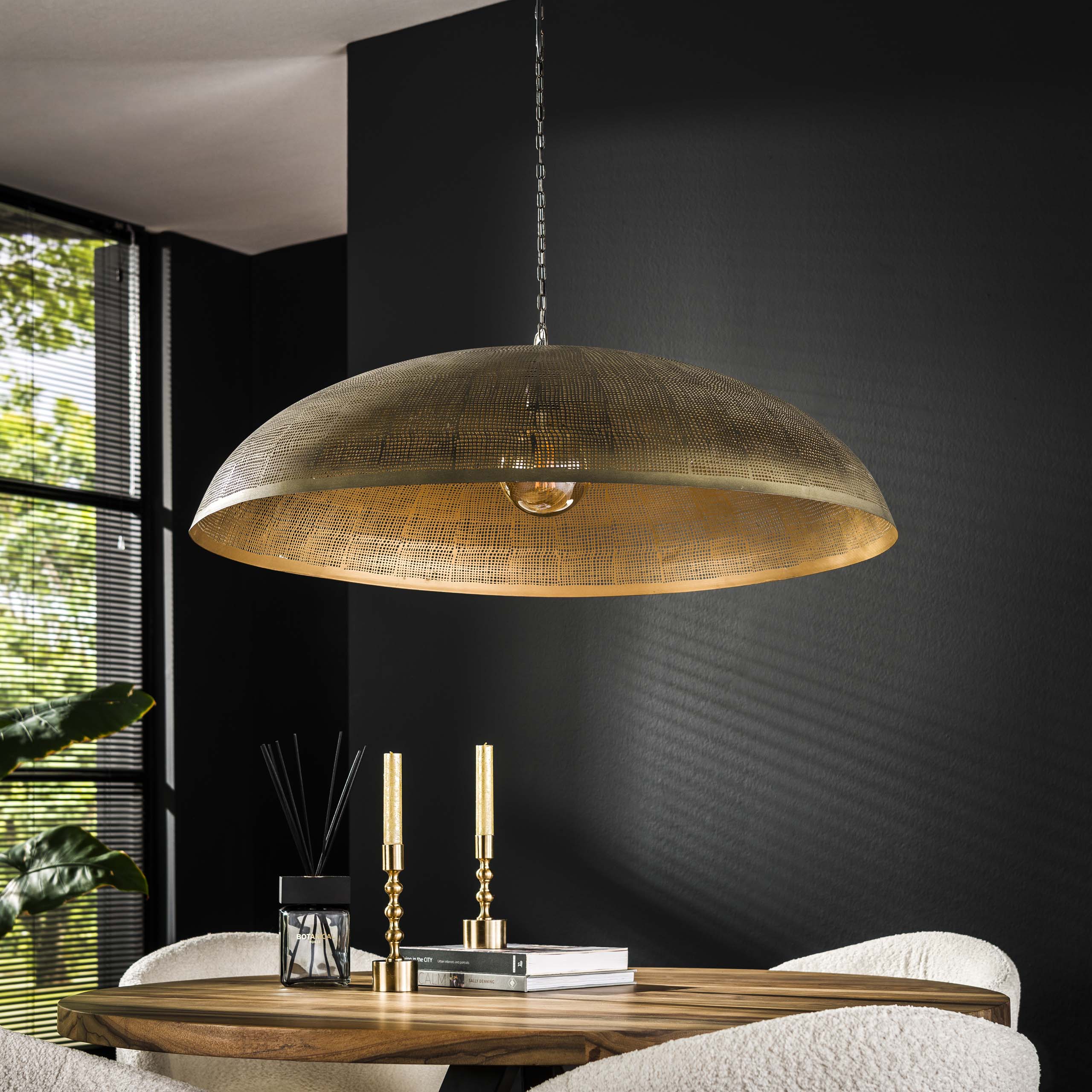 Hanging lamp Ø90 cosmic / Bronze antique