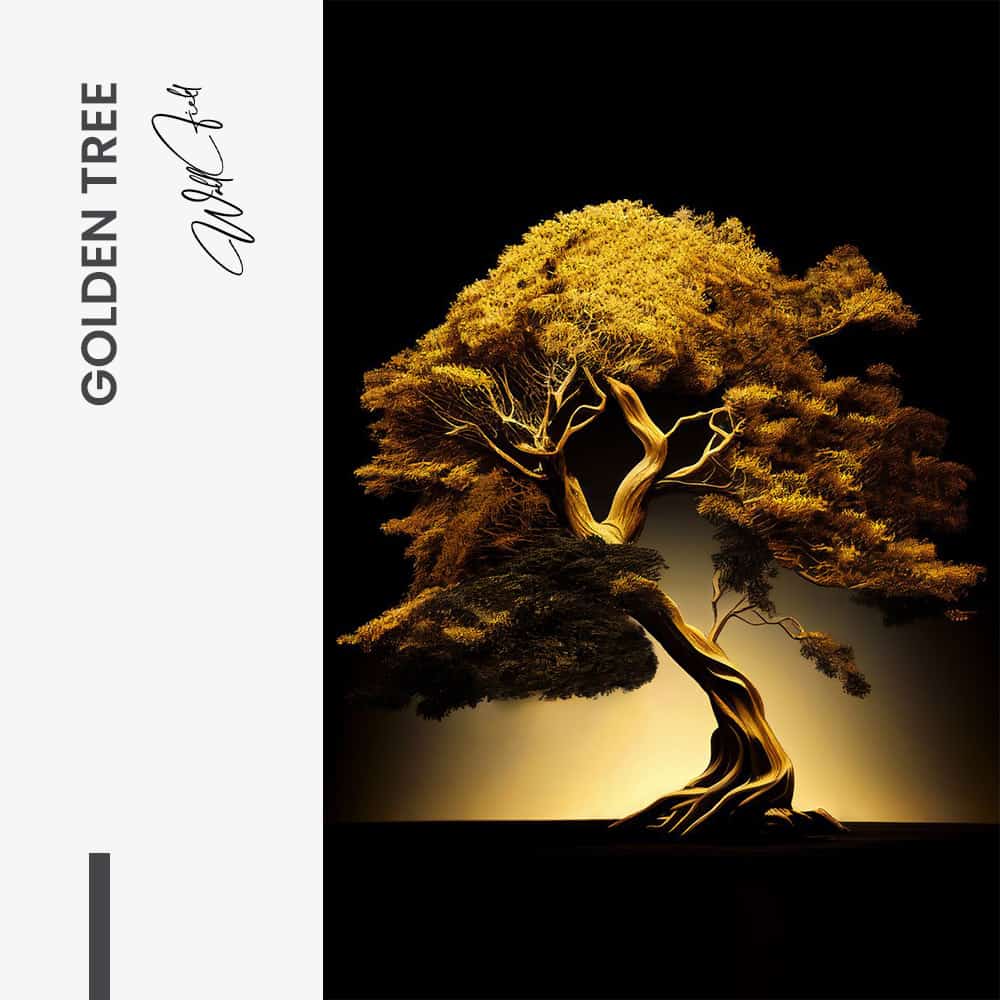 Golden Tree – Vidrio