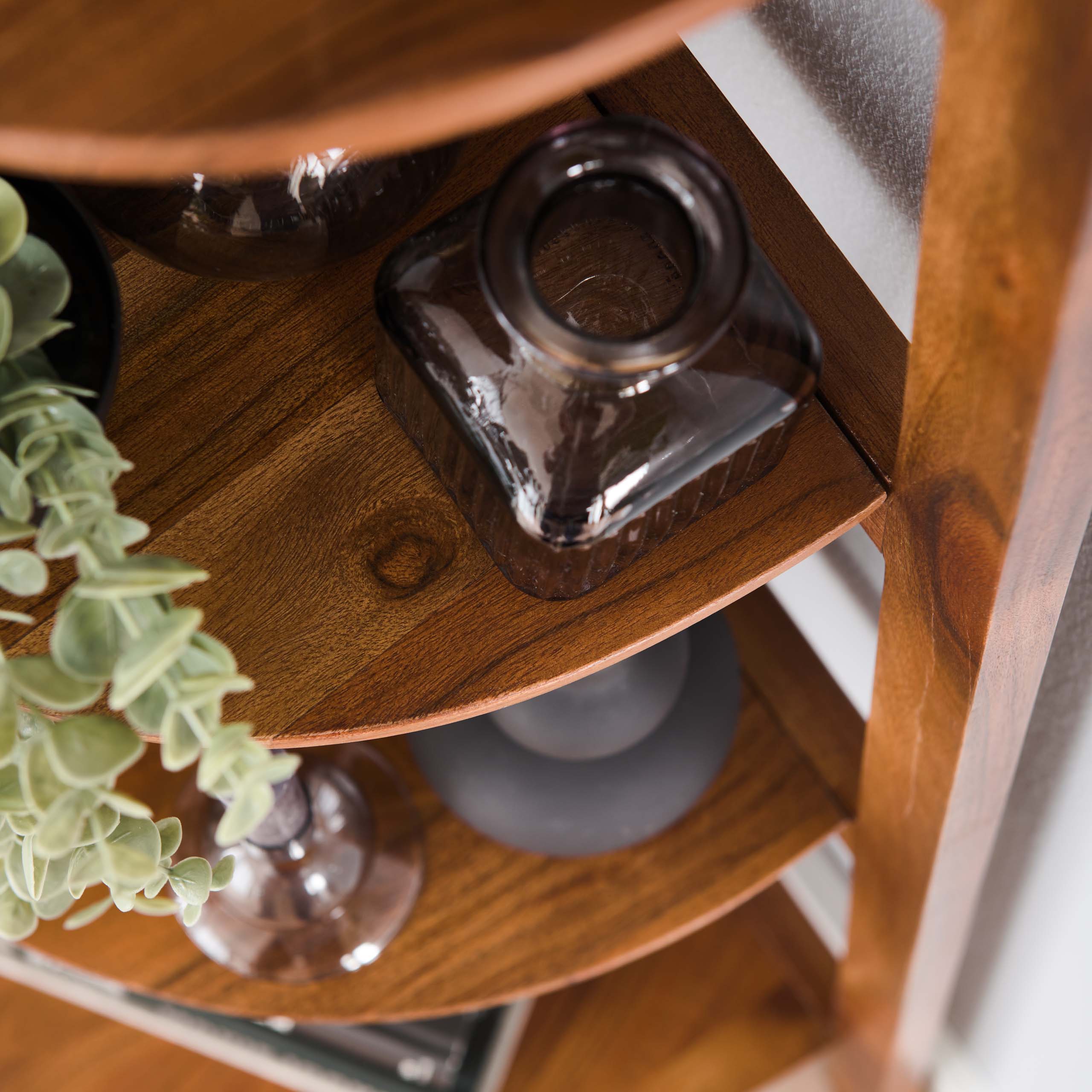 Corner rack Angle - Solid acacia sand