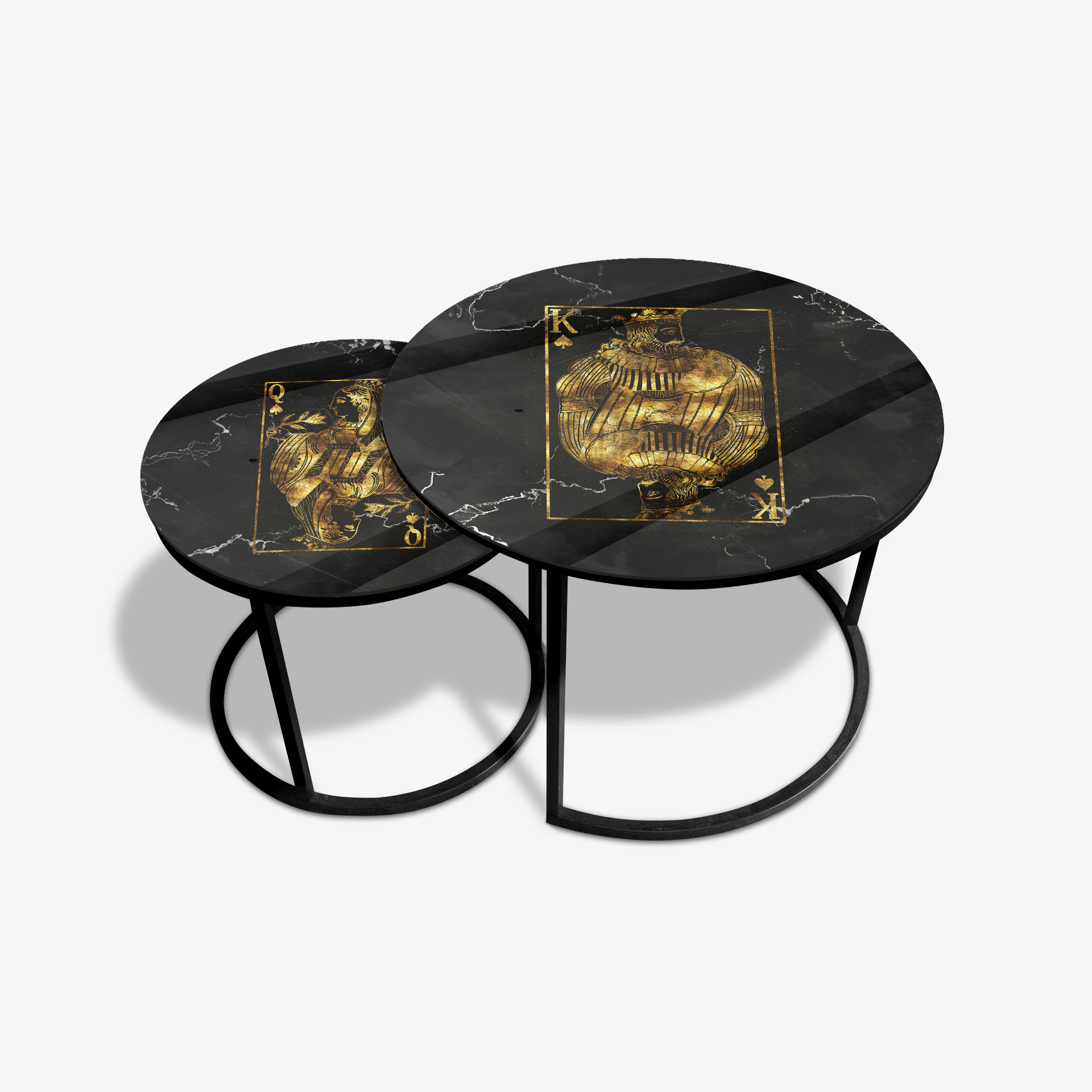 Coffee table Black - Royal Cards