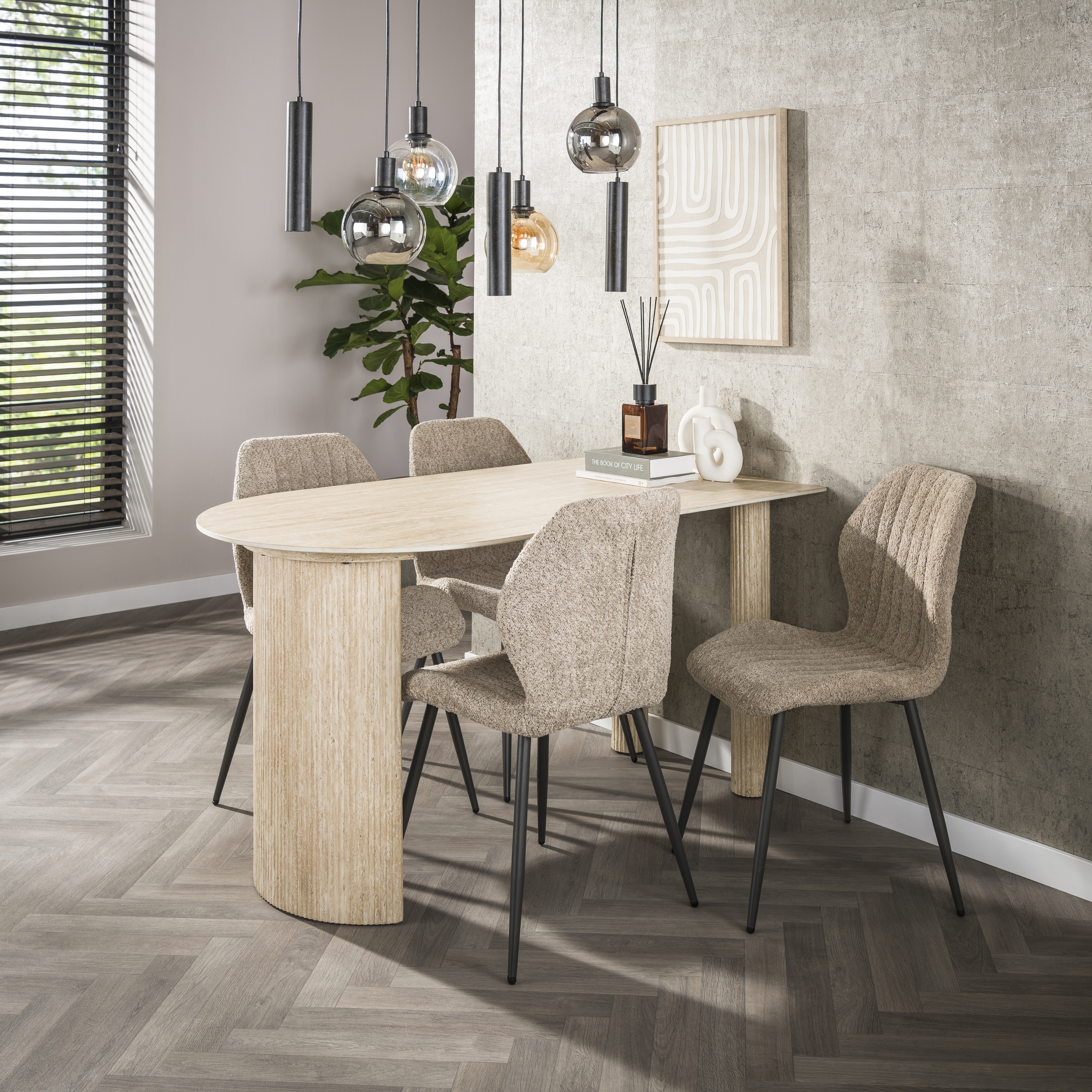 Soporte lumbar para silla boucle. VPE4 / Boucle color arena