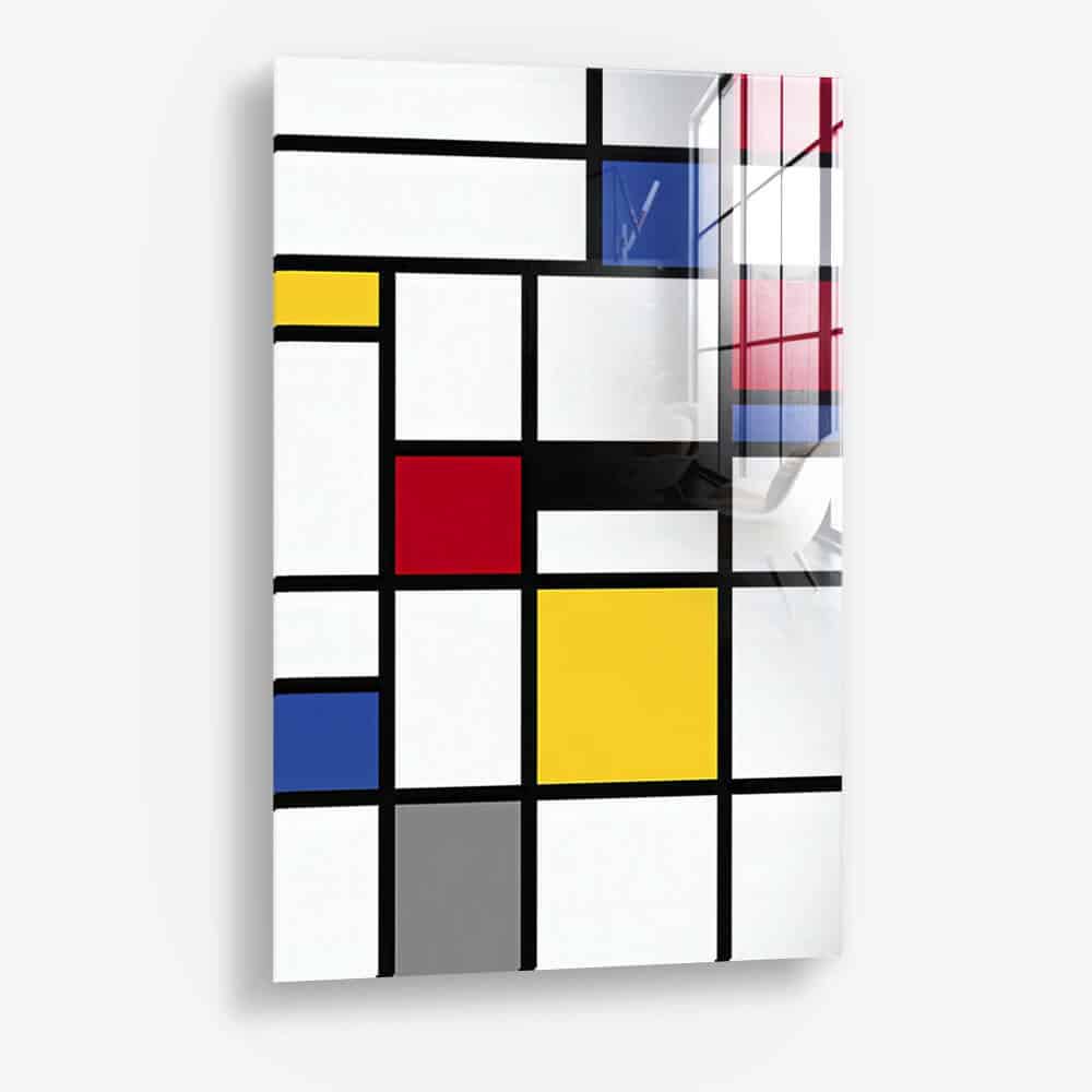 Mondriaan - Vidrio