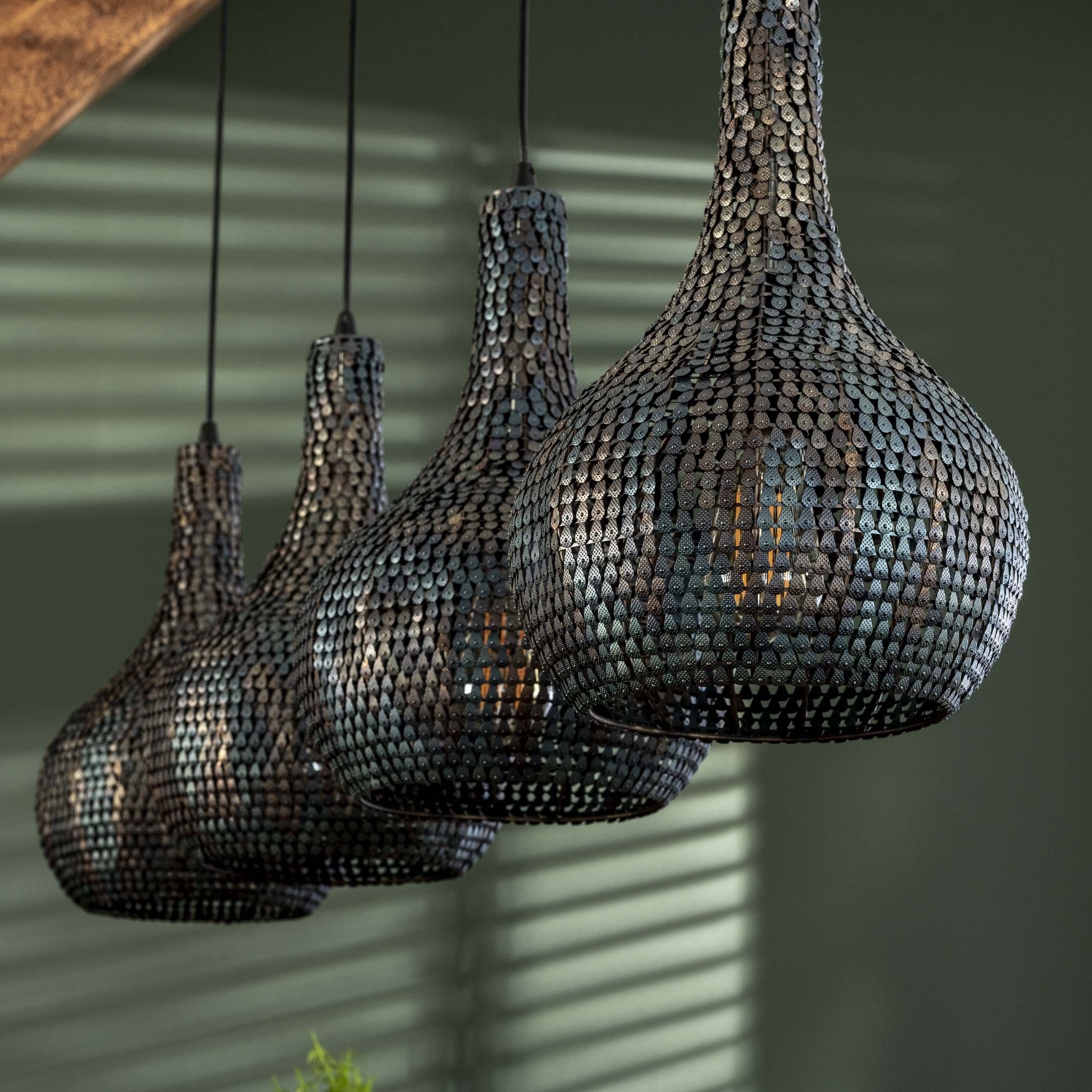 Hanging lamp 4L Droplet Mesh