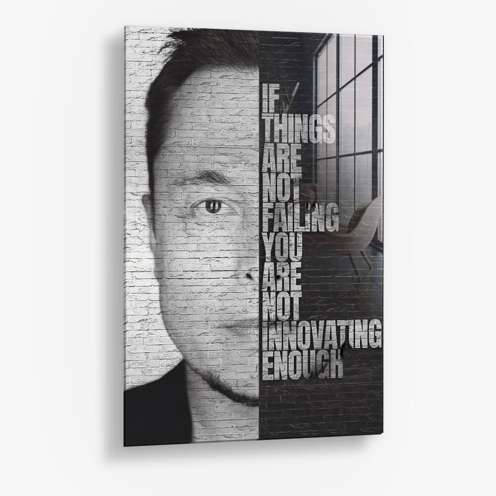 Elon Musk – Glass