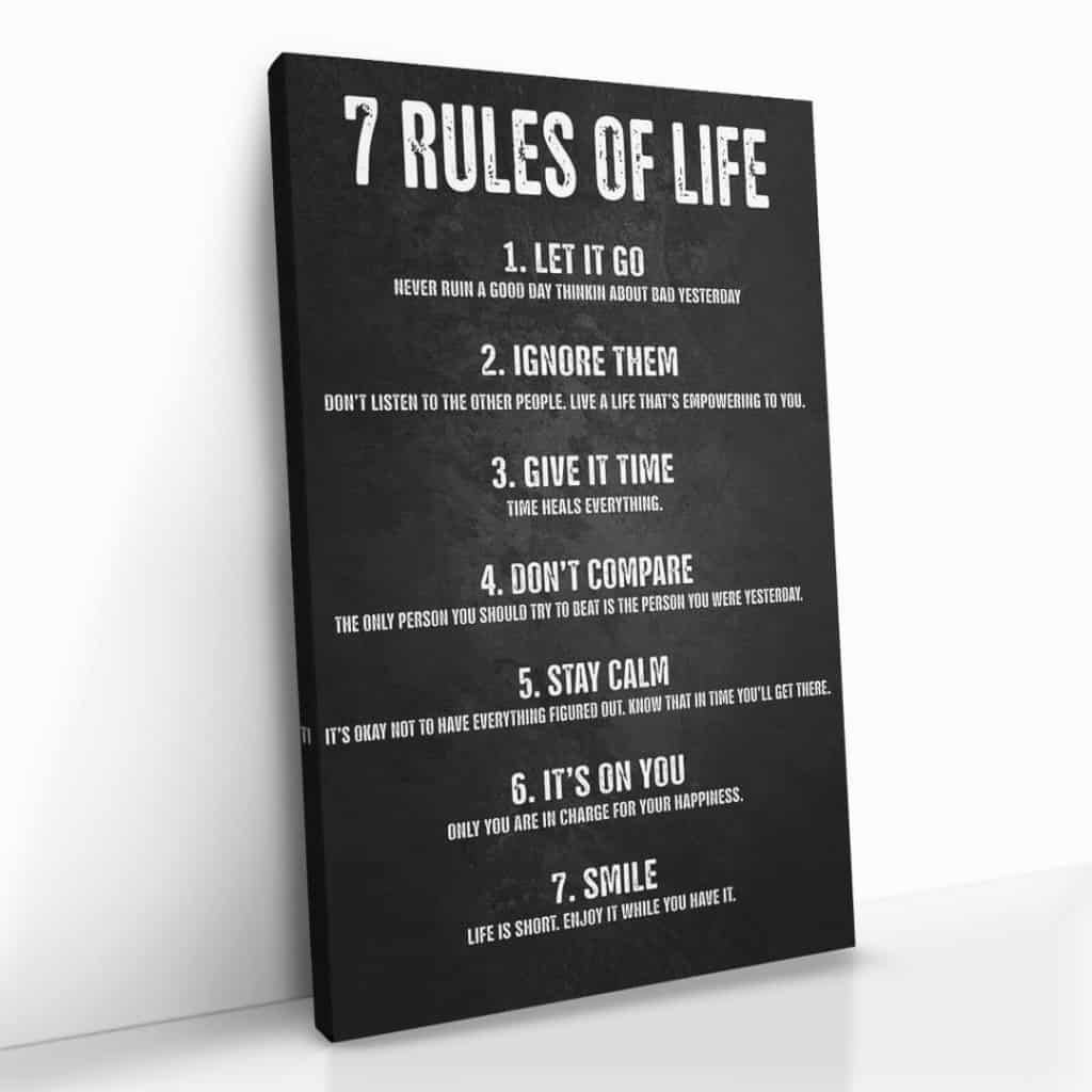 "7 Rules of Life''