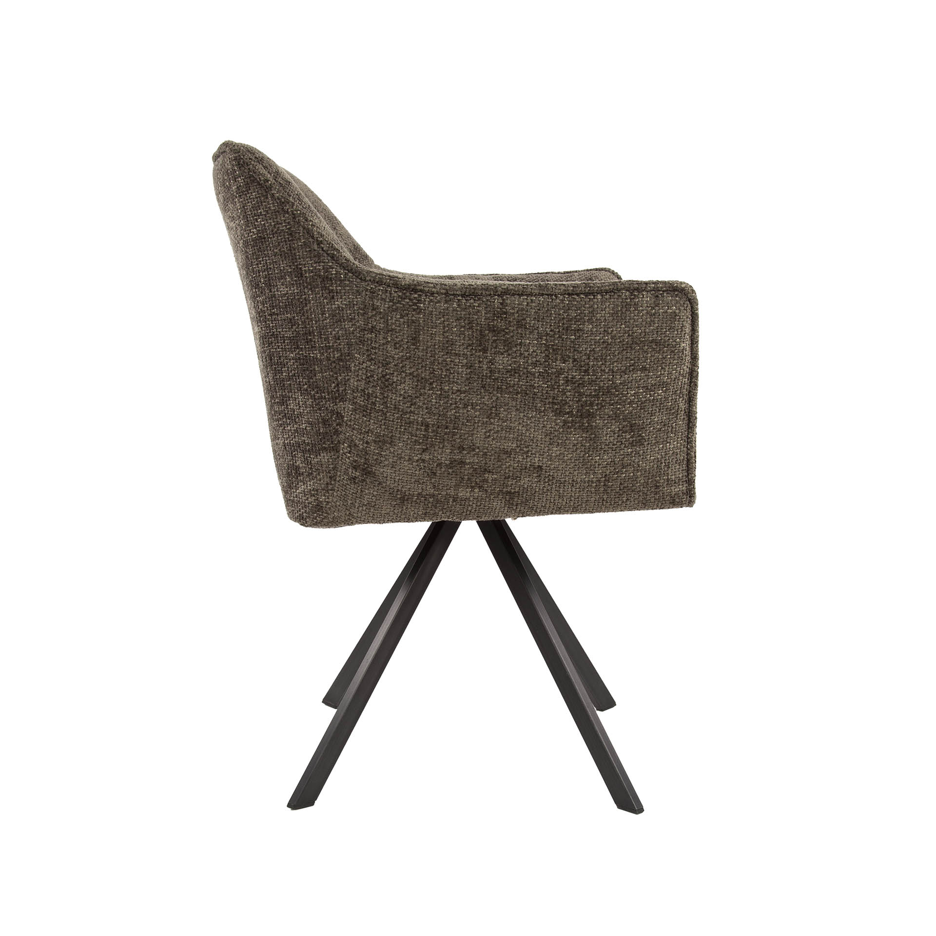 Sillón Raster giratorio - empaquetado por 2 - Hoven taupe