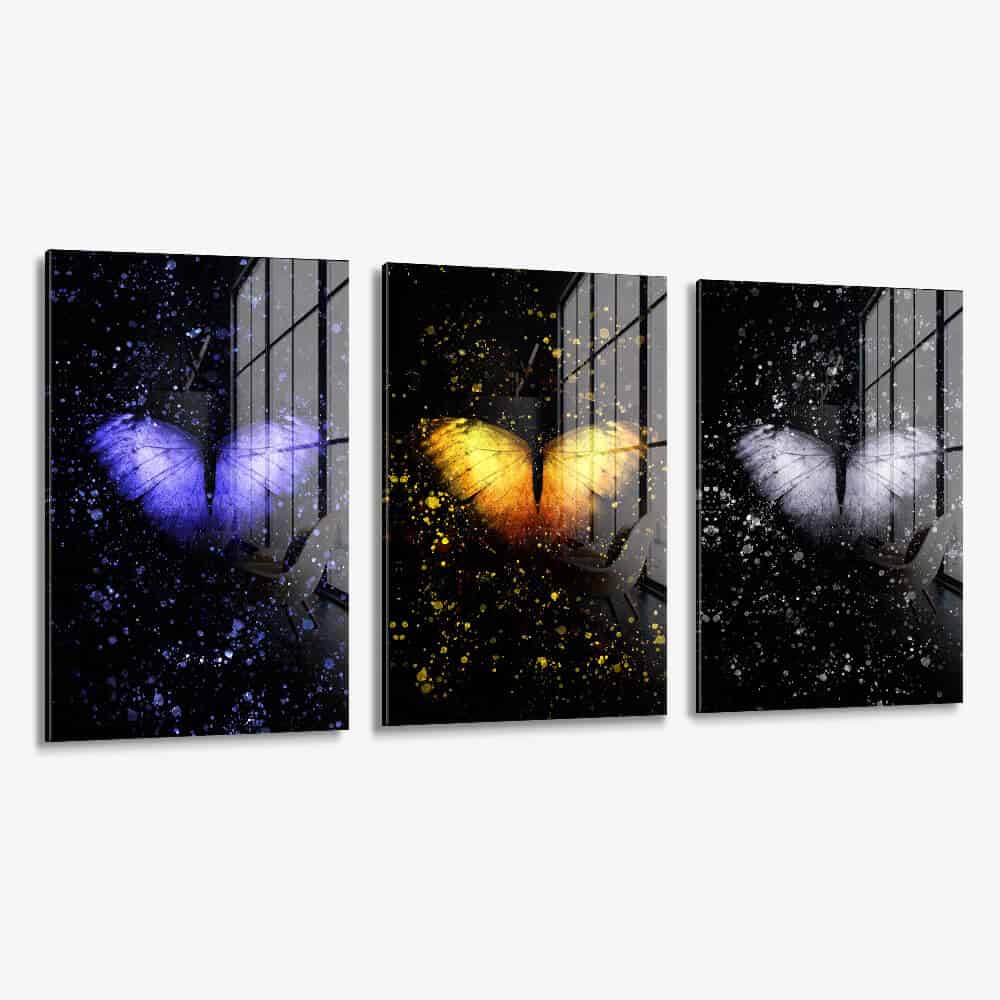 Bundle: "Butterfly Art" (3x) – Vidrio