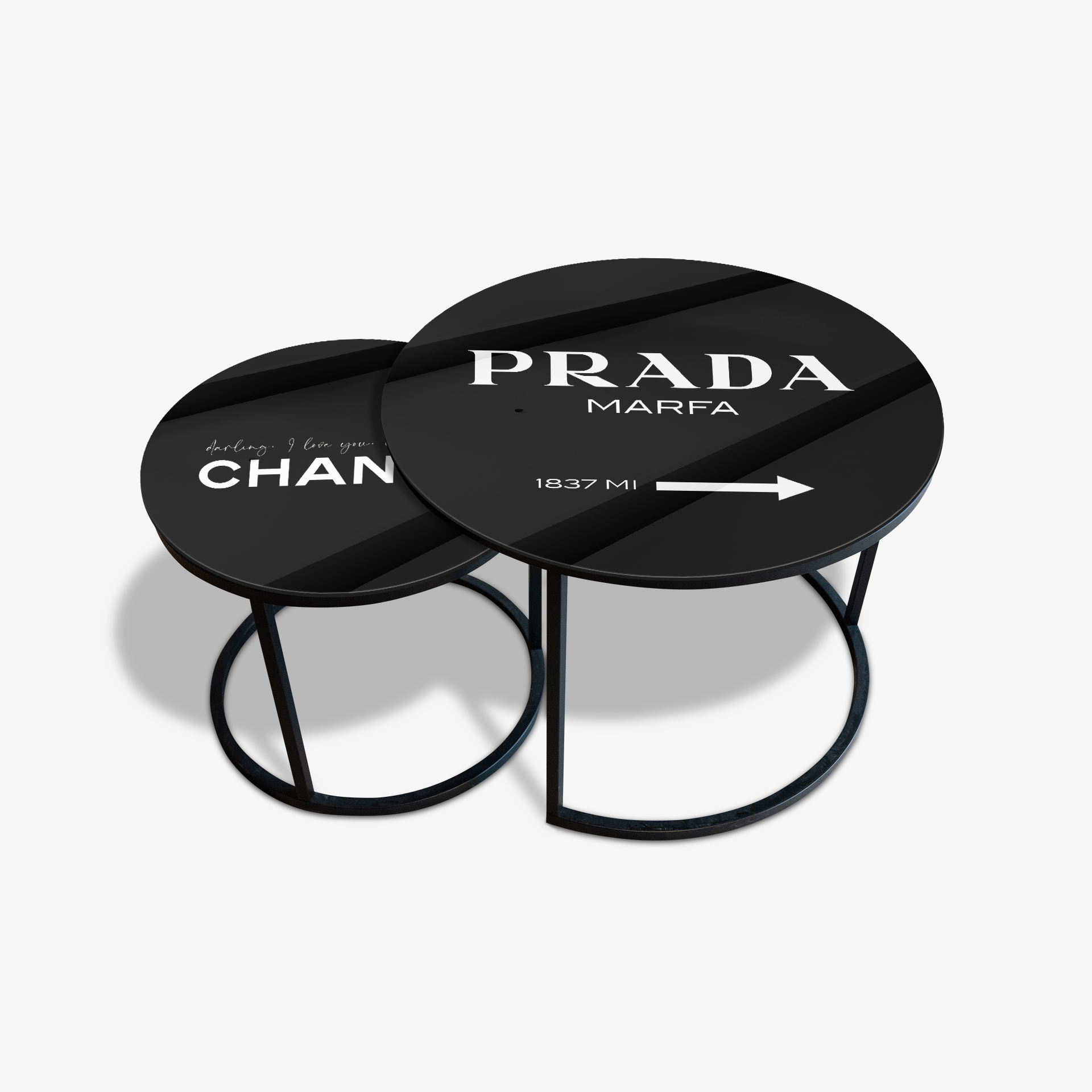 Coffee table Black - Fashion Noir