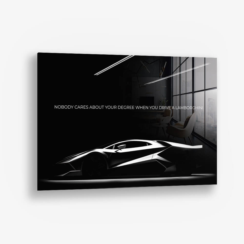Lambo Talk – Glass