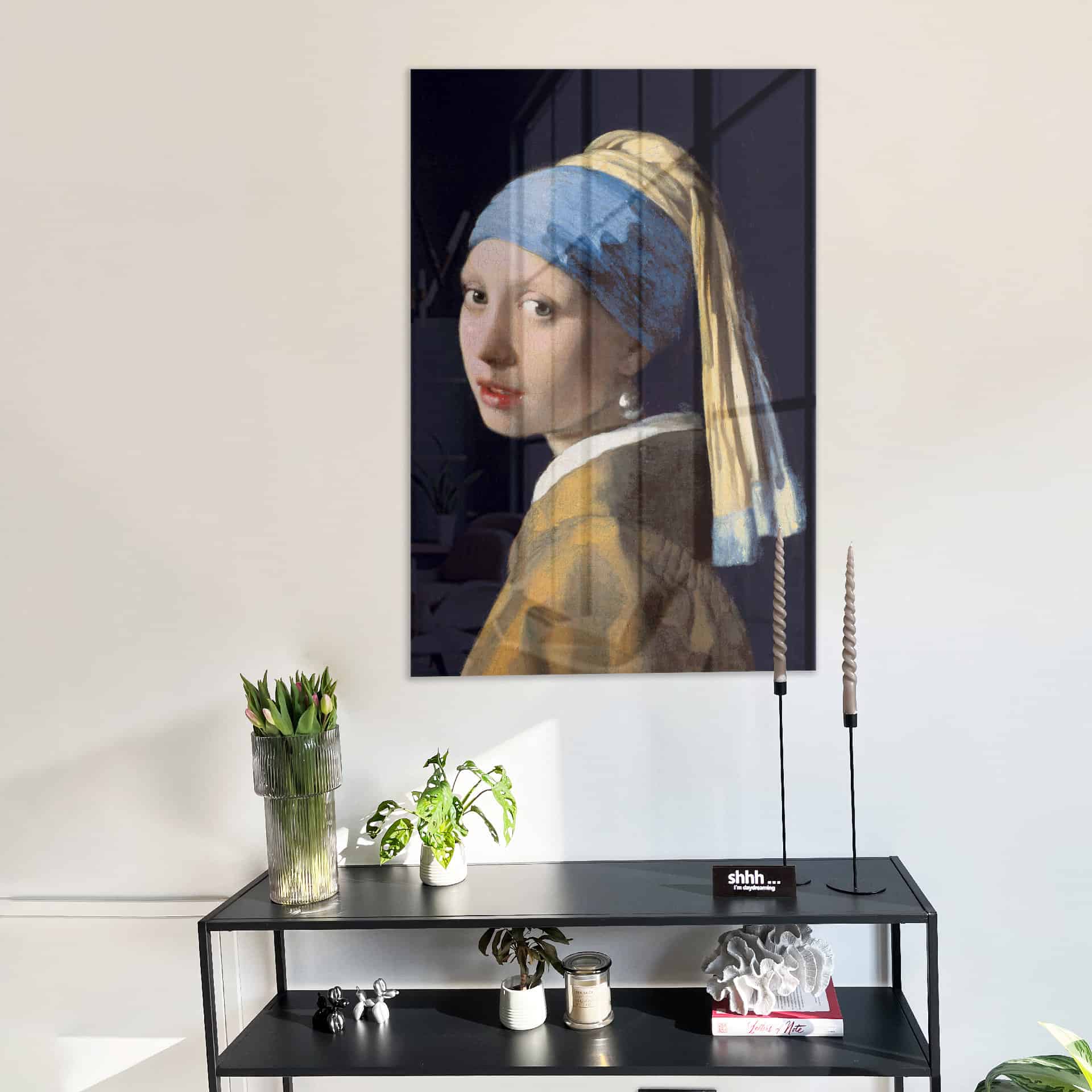 Girl With A Pearl Earring - Glass