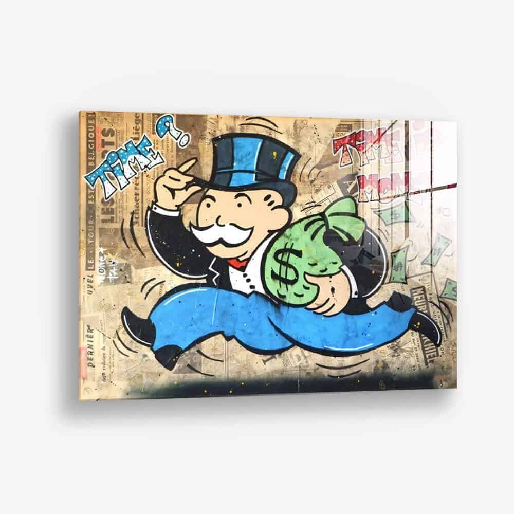 The Running Rich Man - Vidrio