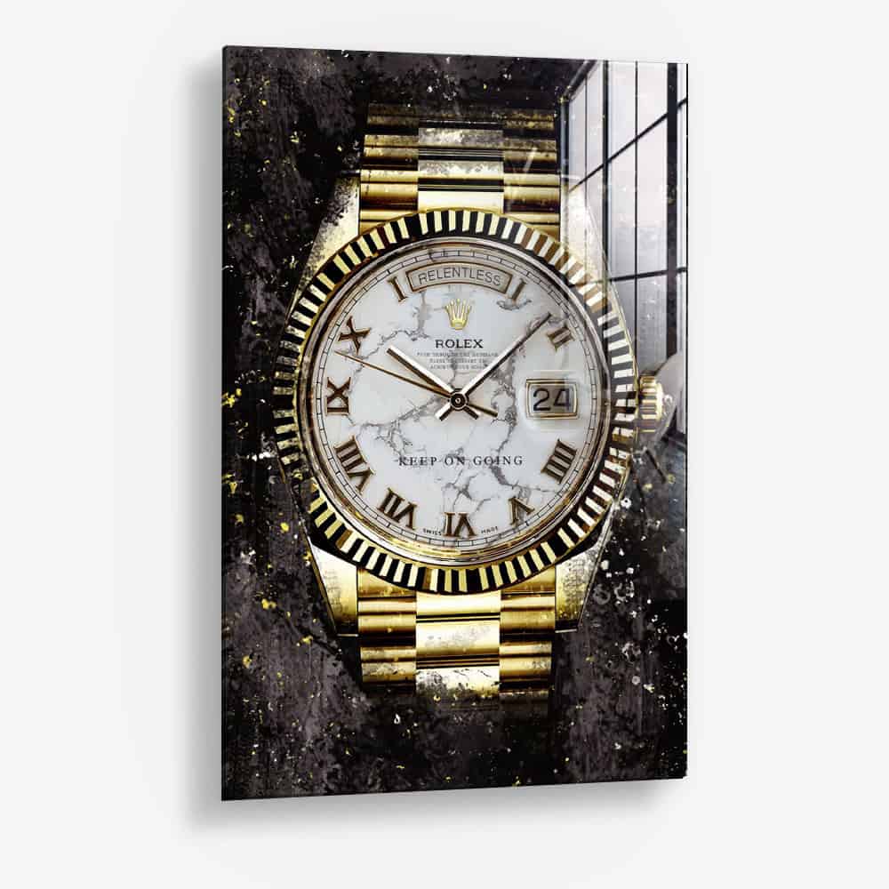 Golden Timing - Vidrio