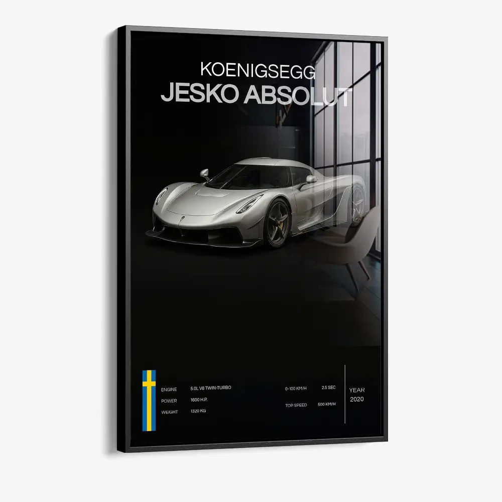 Hypercars – Koenigsegg Jesko Absolut – Vidrio