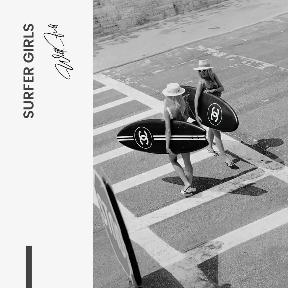 Surfer Girls – Vidrio
