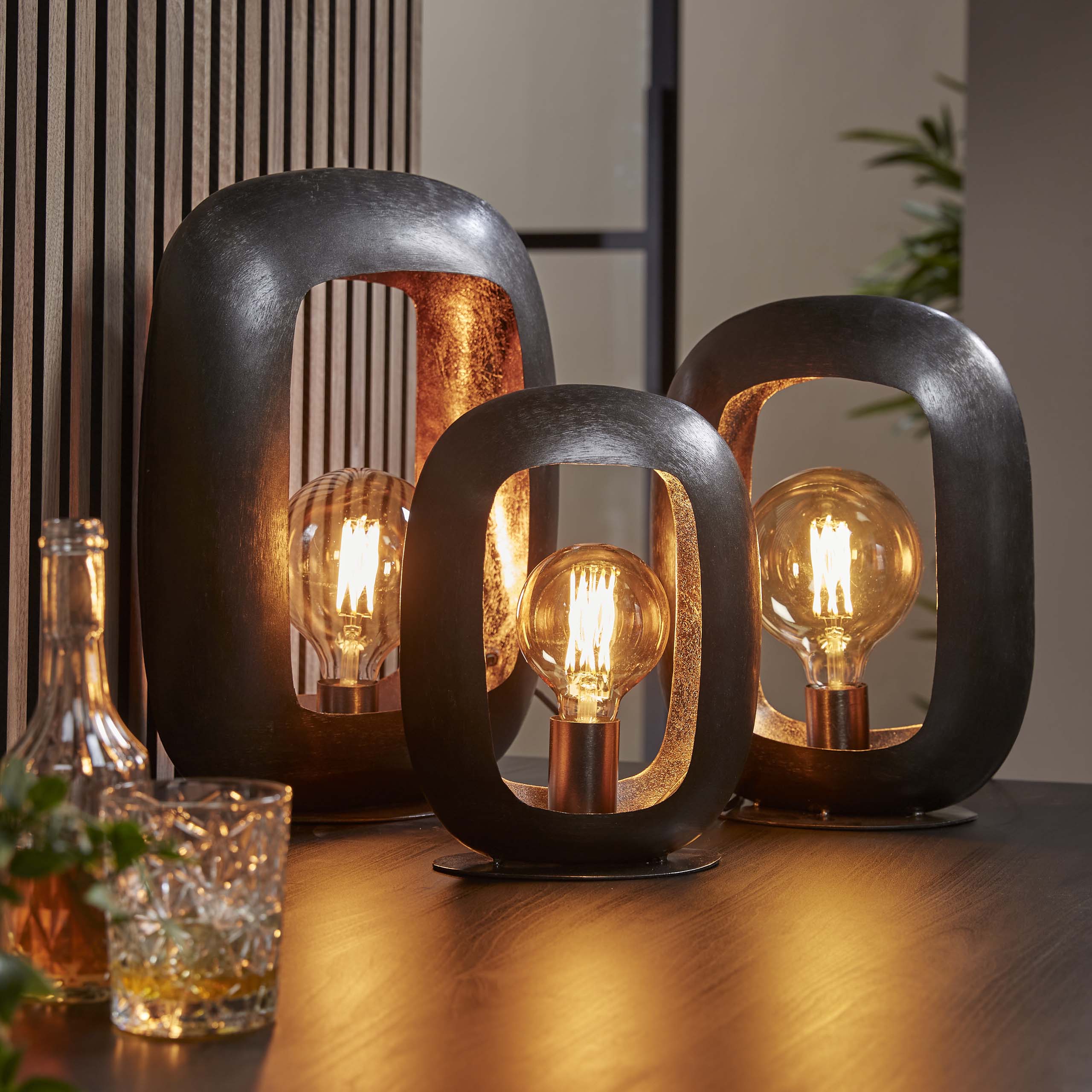 Table lamp Arch / Black nickel