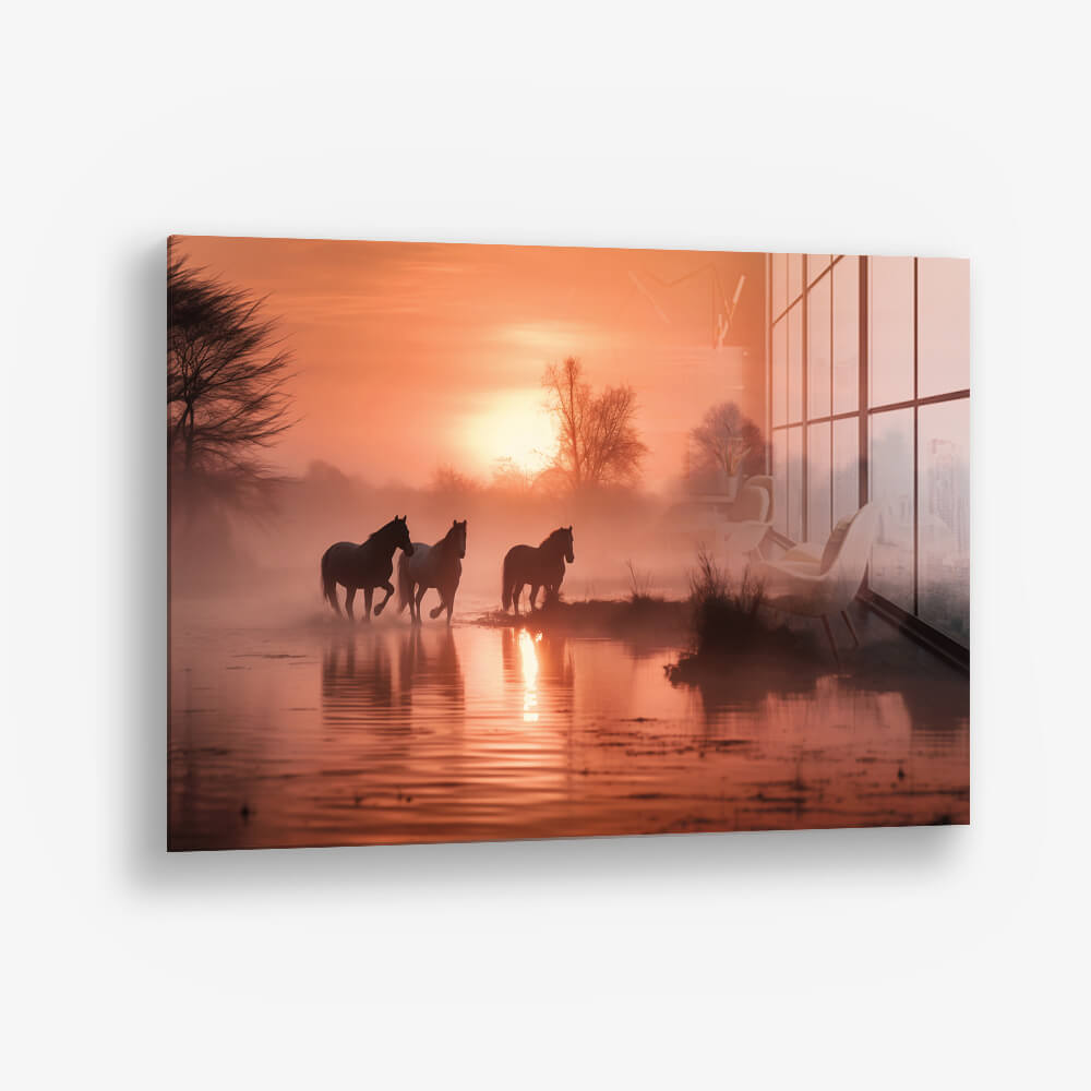 Wild Horses II – Vidrio