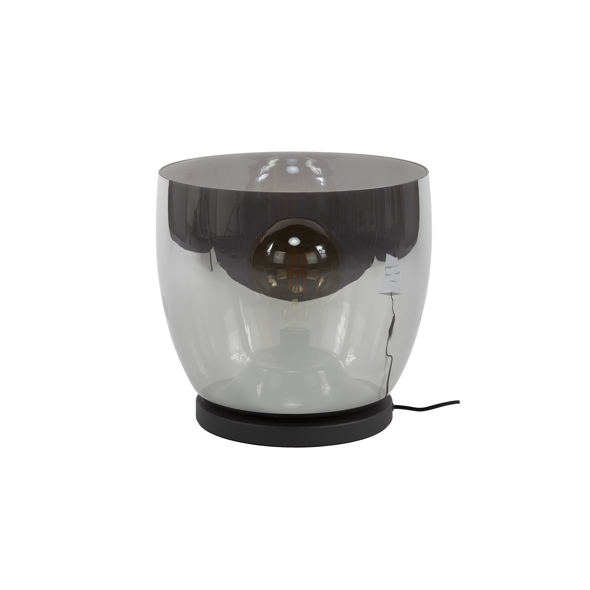 Floor lamp UP XL 1-light - Smoke gray glass