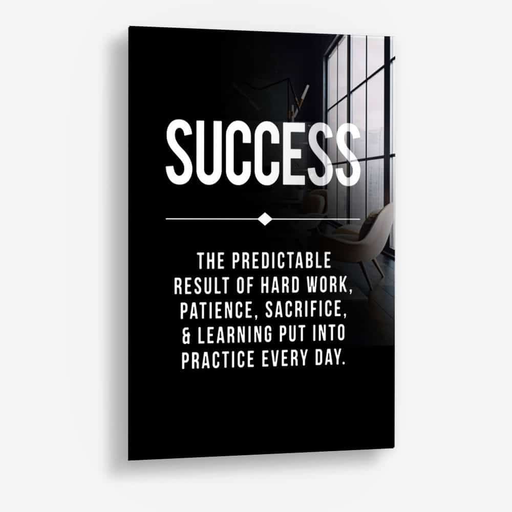 Success - Glass