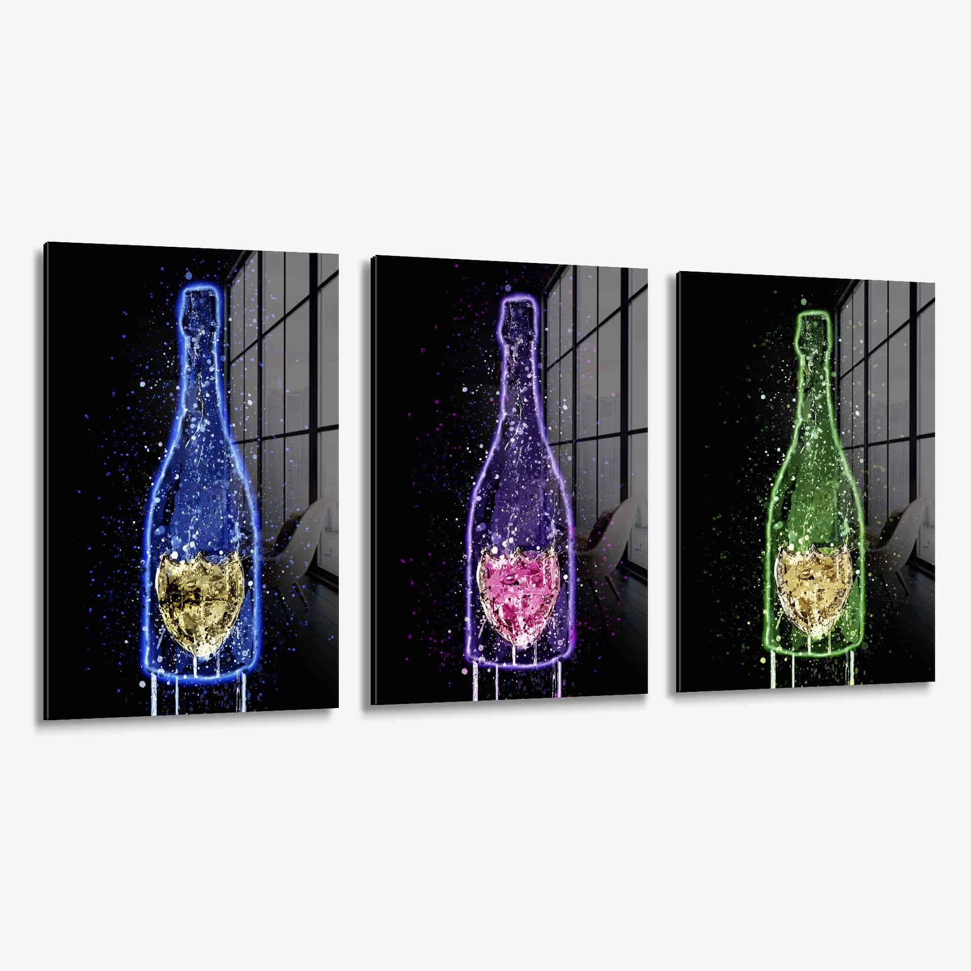 Bundel: Champagne x Limited Edition (3x) – Glass