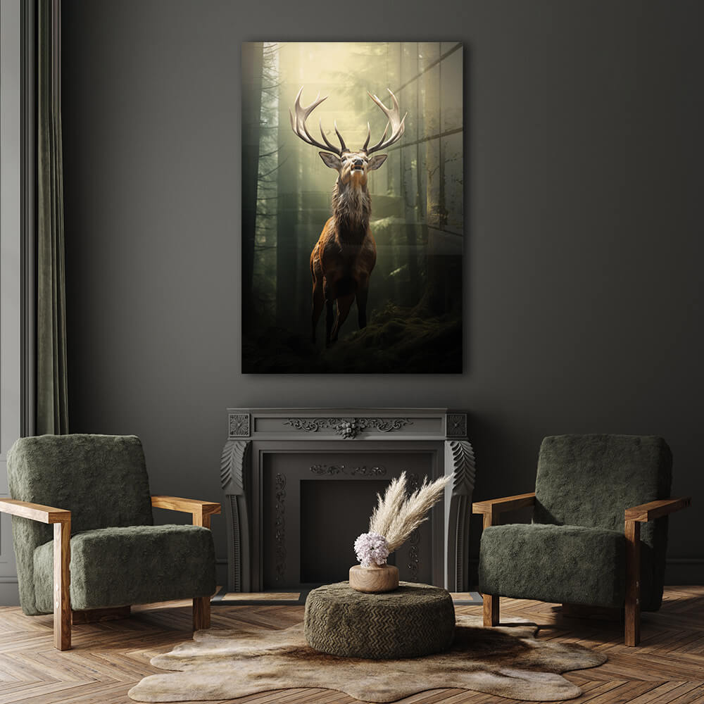 Forest Deer – Glass